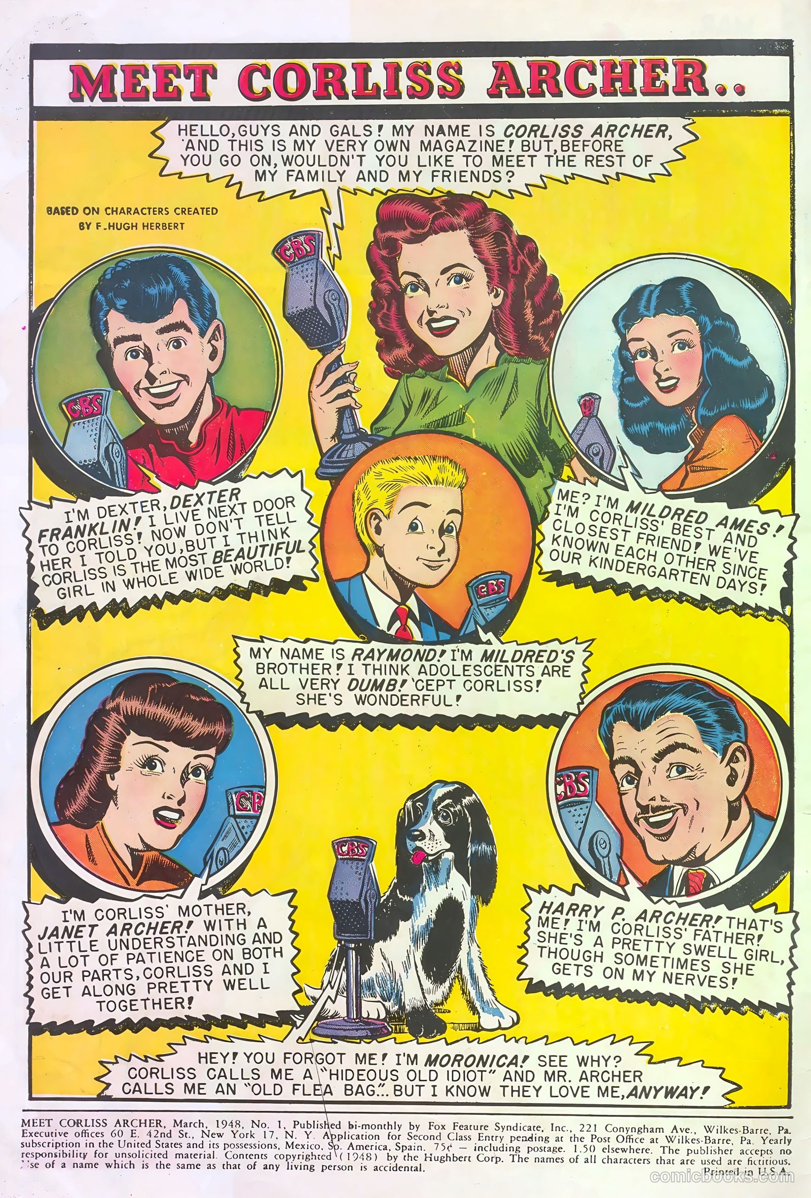 Meet Corliss Archer #1 (1948) — page 2 of 36