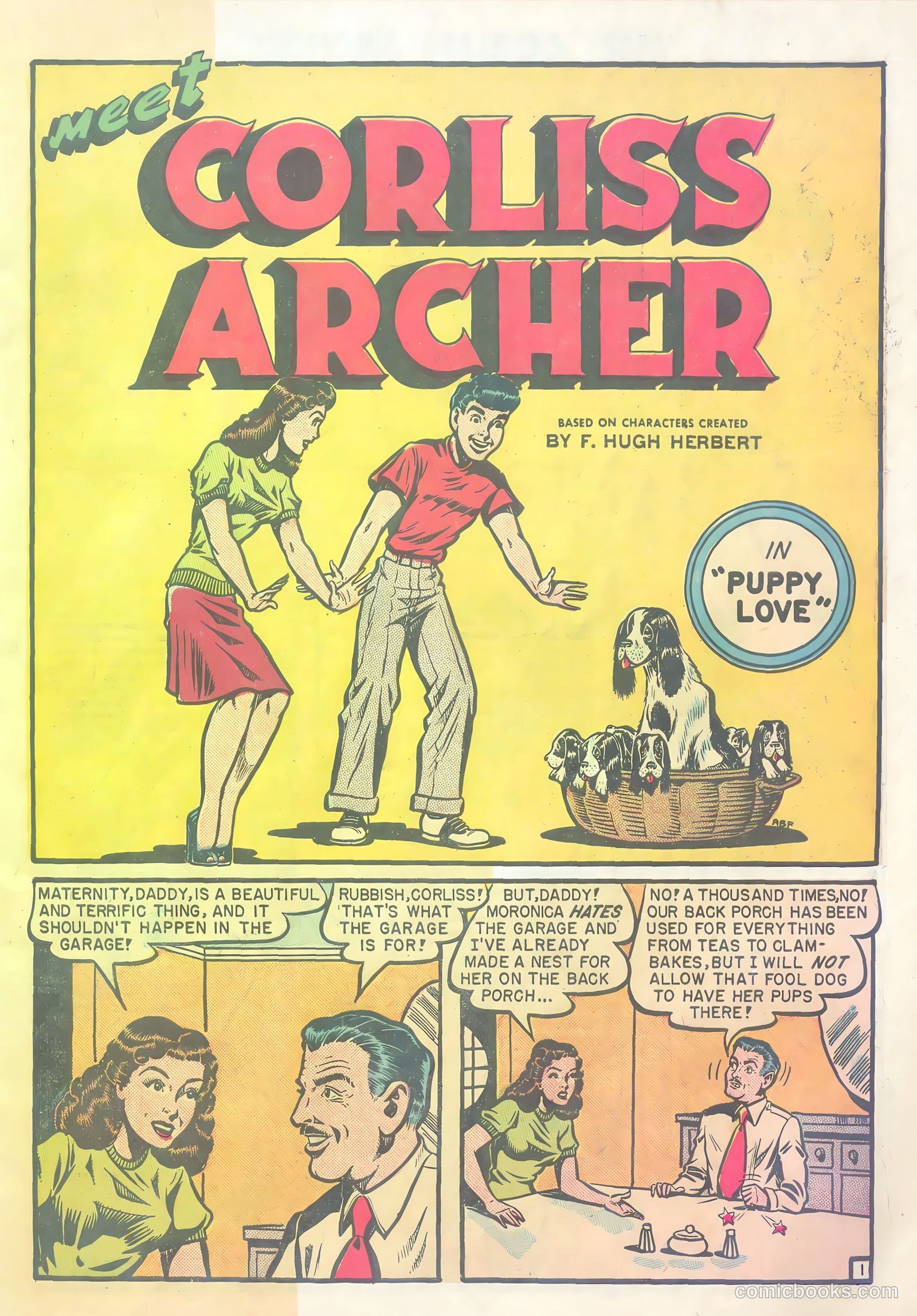 Meet Corliss Archer #1 (1948) — page 3 of 36