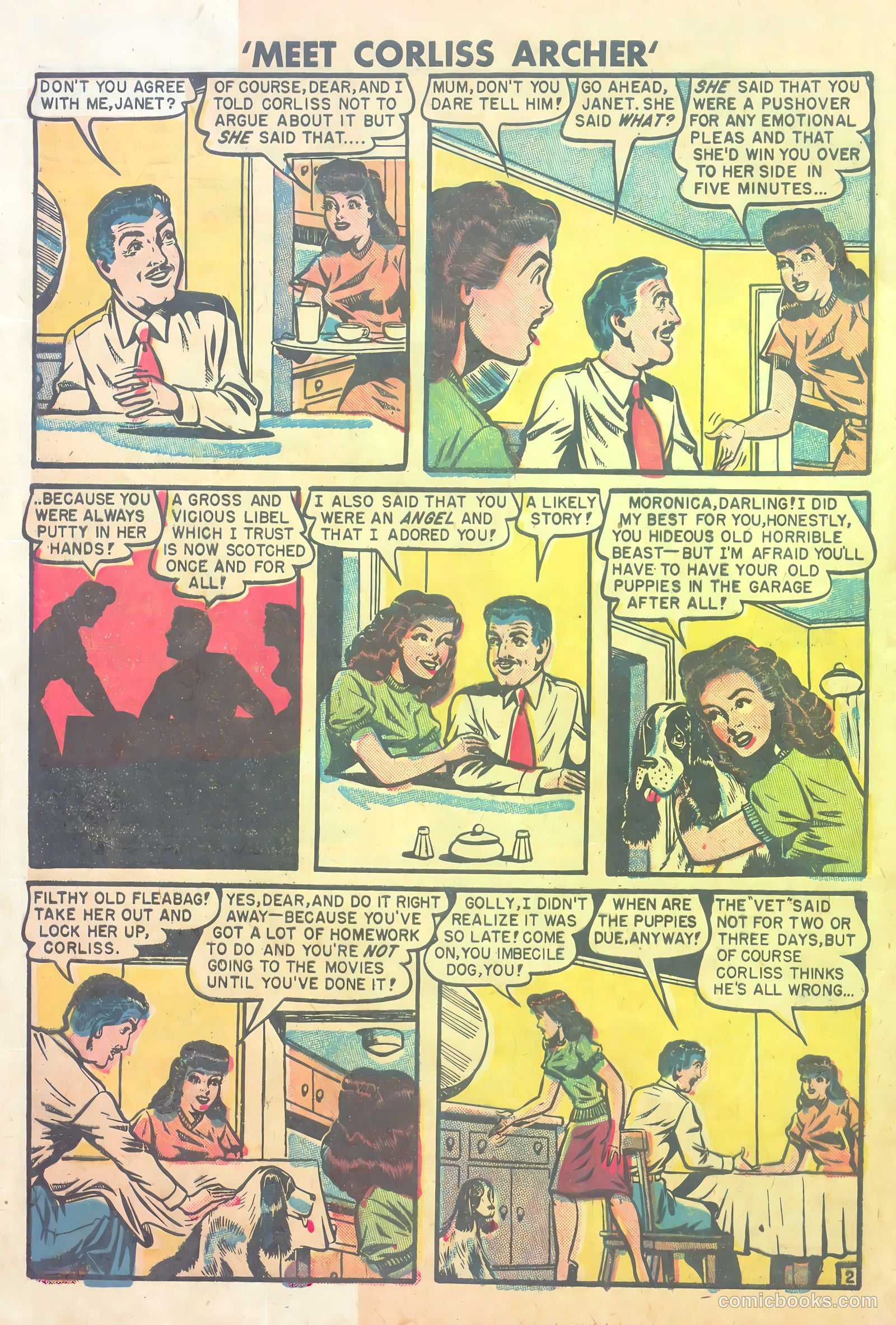Meet Corliss Archer #1 (1948) — page 4 of 36
