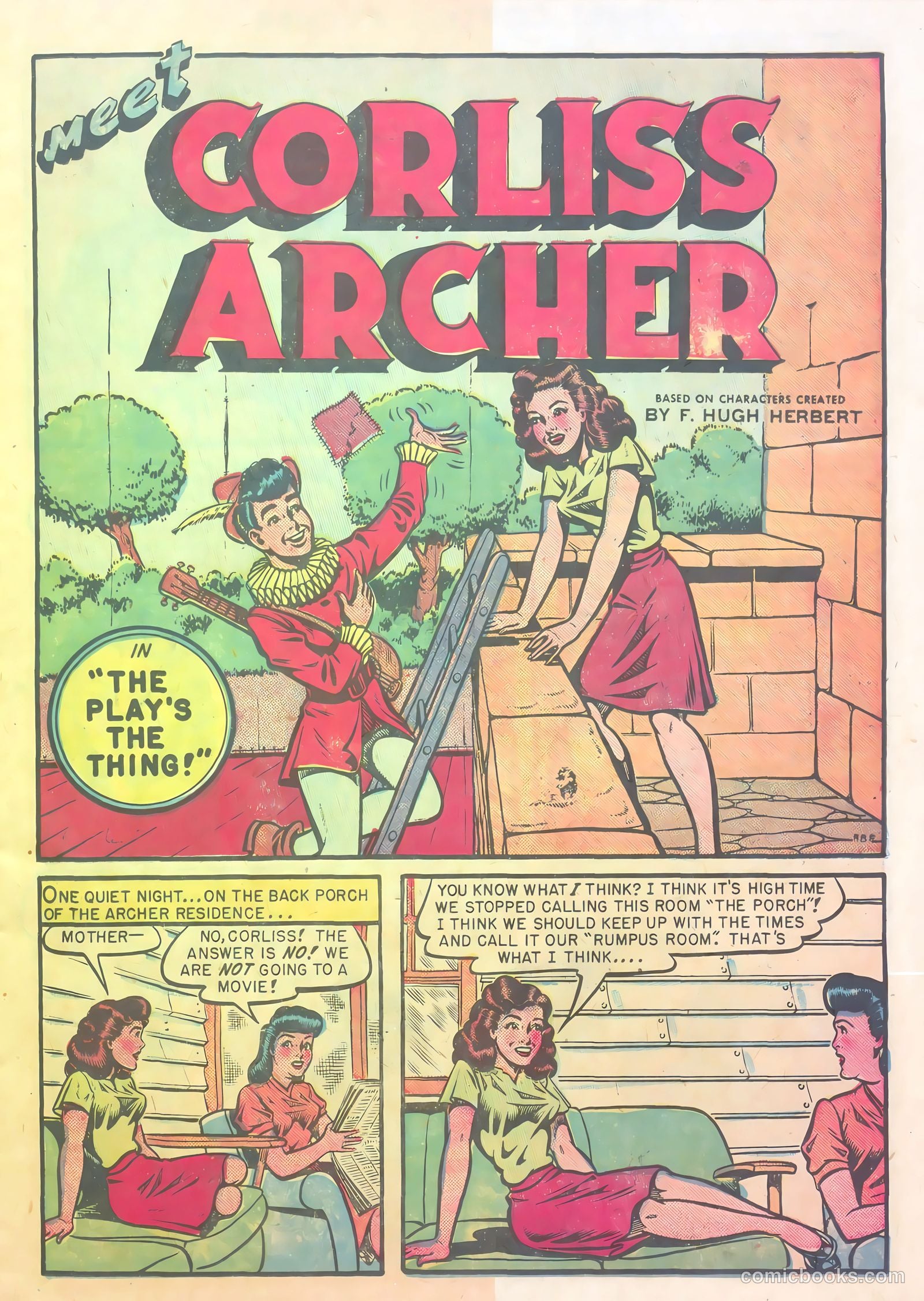 Meet Corliss Archer #1 (1948) — page 13 of 36
