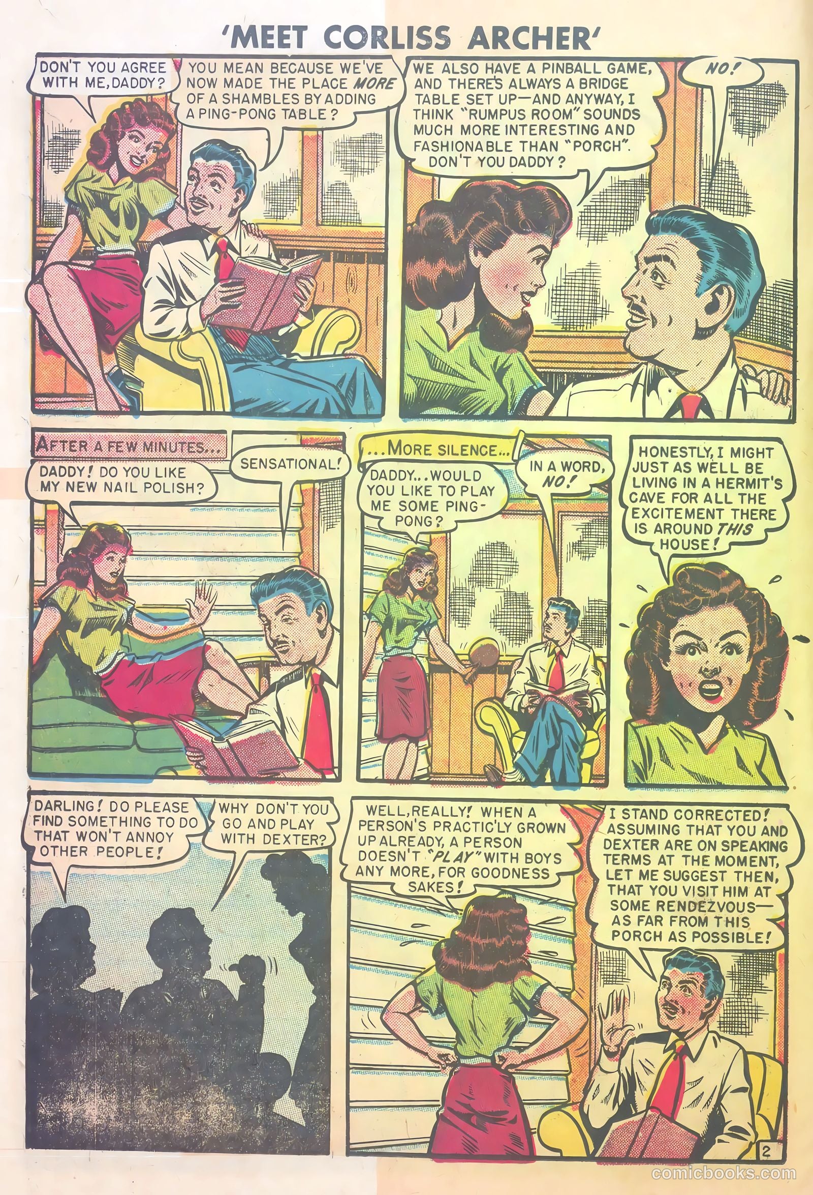 Meet Corliss Archer #1 (1948) — page 14 of 36