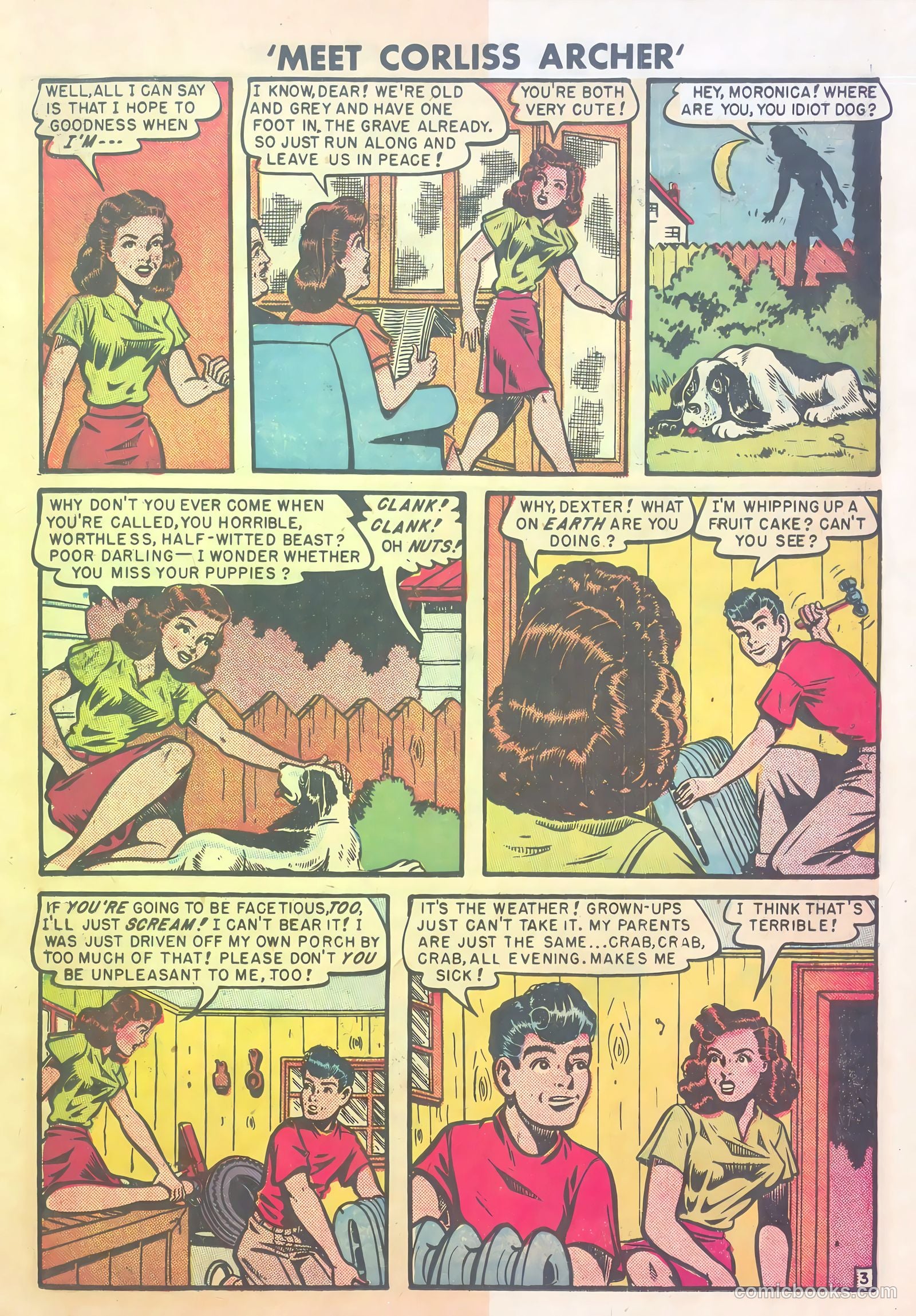 Meet Corliss Archer #1 (1948) — page 15 of 36