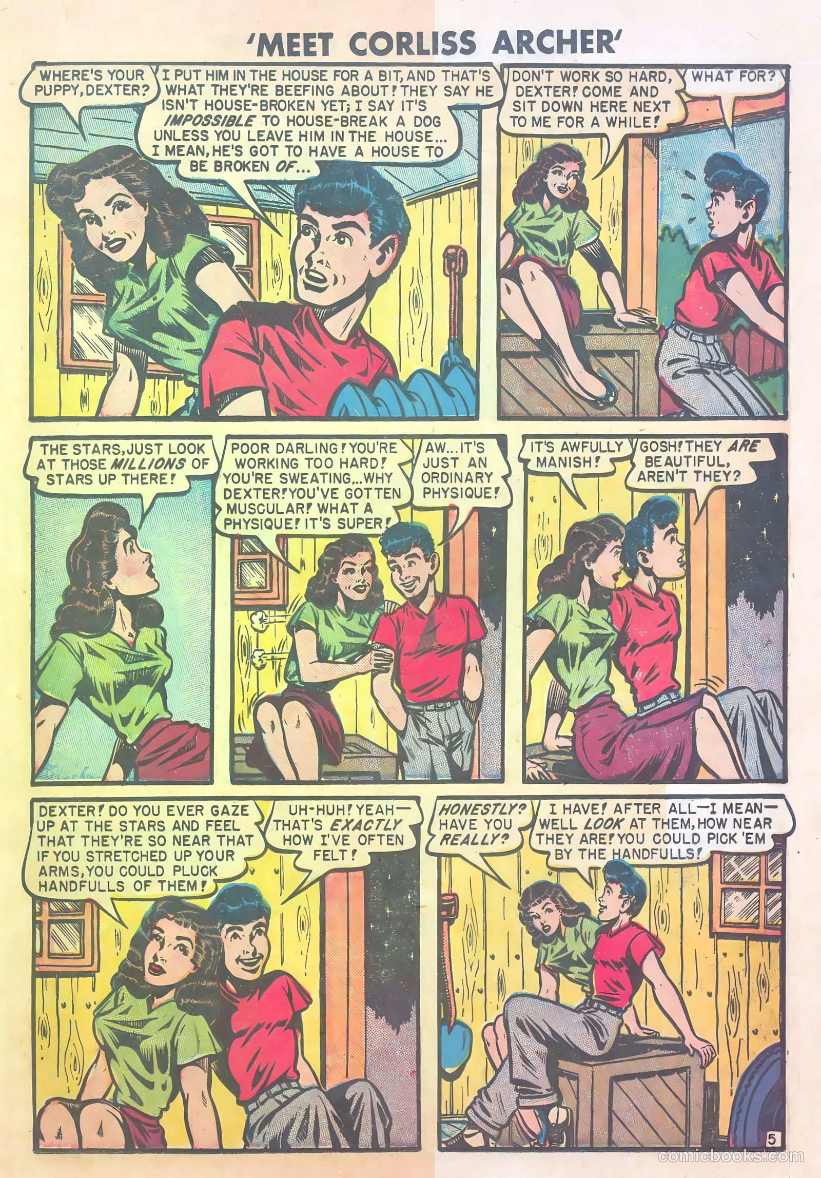 Meet Corliss Archer #1 (1948) — page 17 of 36