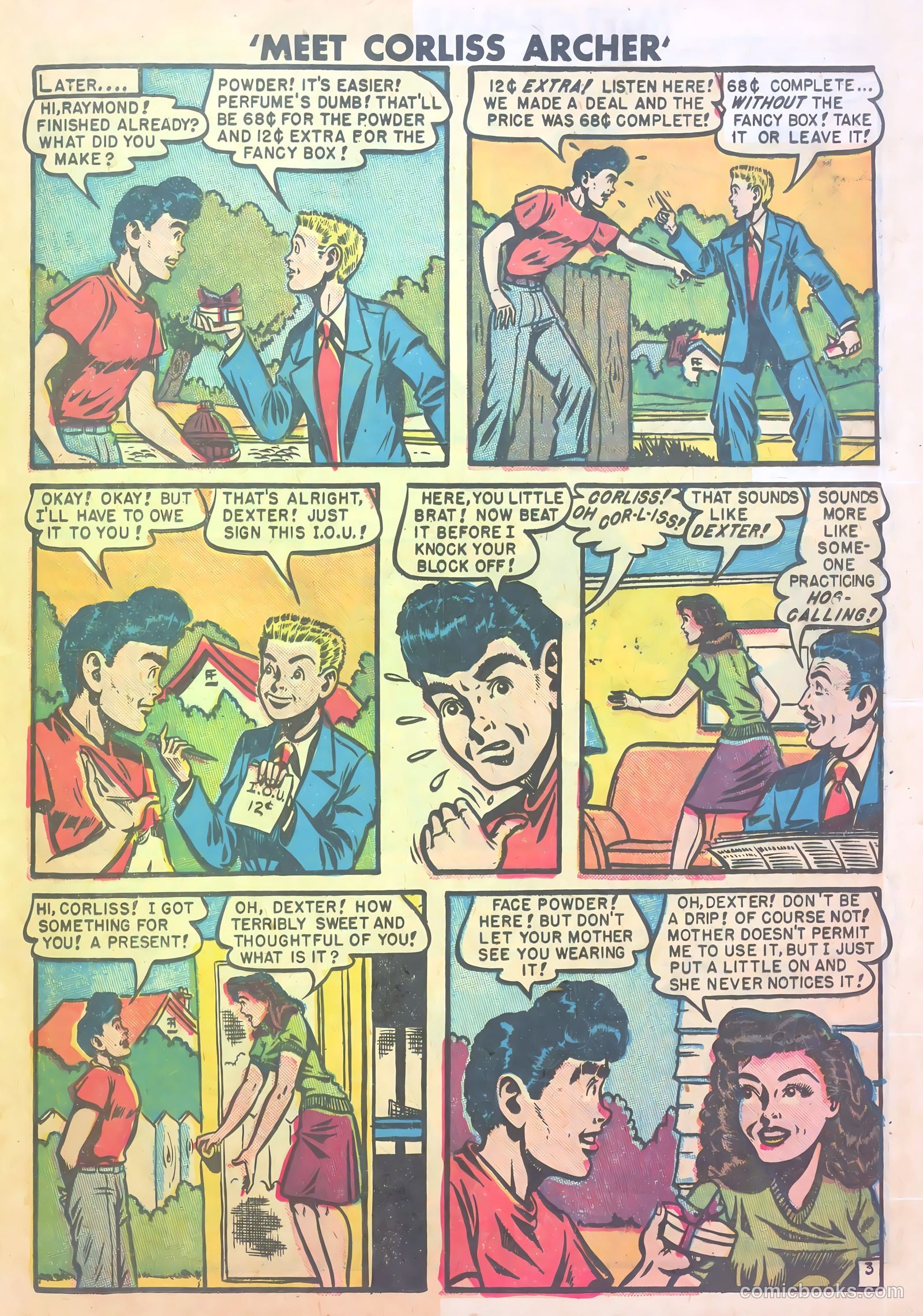 Meet Corliss Archer #1 (1948) — page 25 of 36