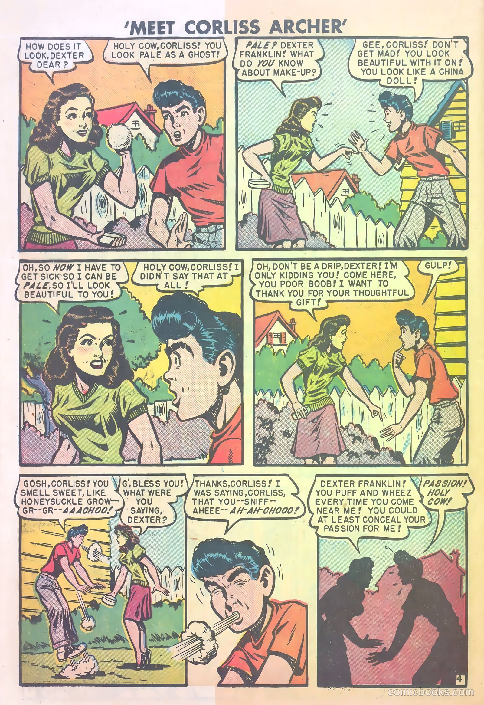 Meet Corliss Archer #1 (1948) — page 26 of 36