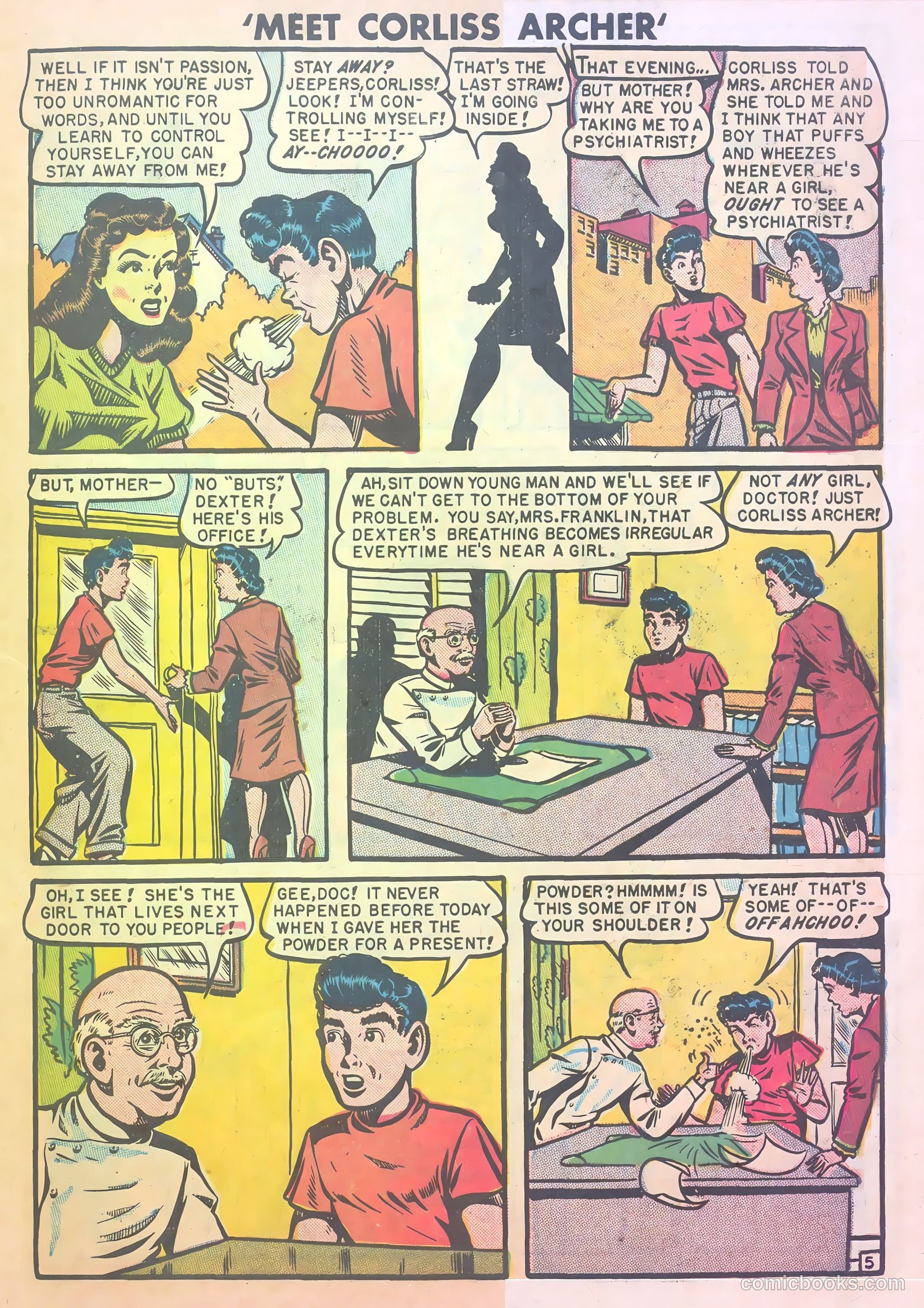Meet Corliss Archer #1 (1948) — page 27 of 36
