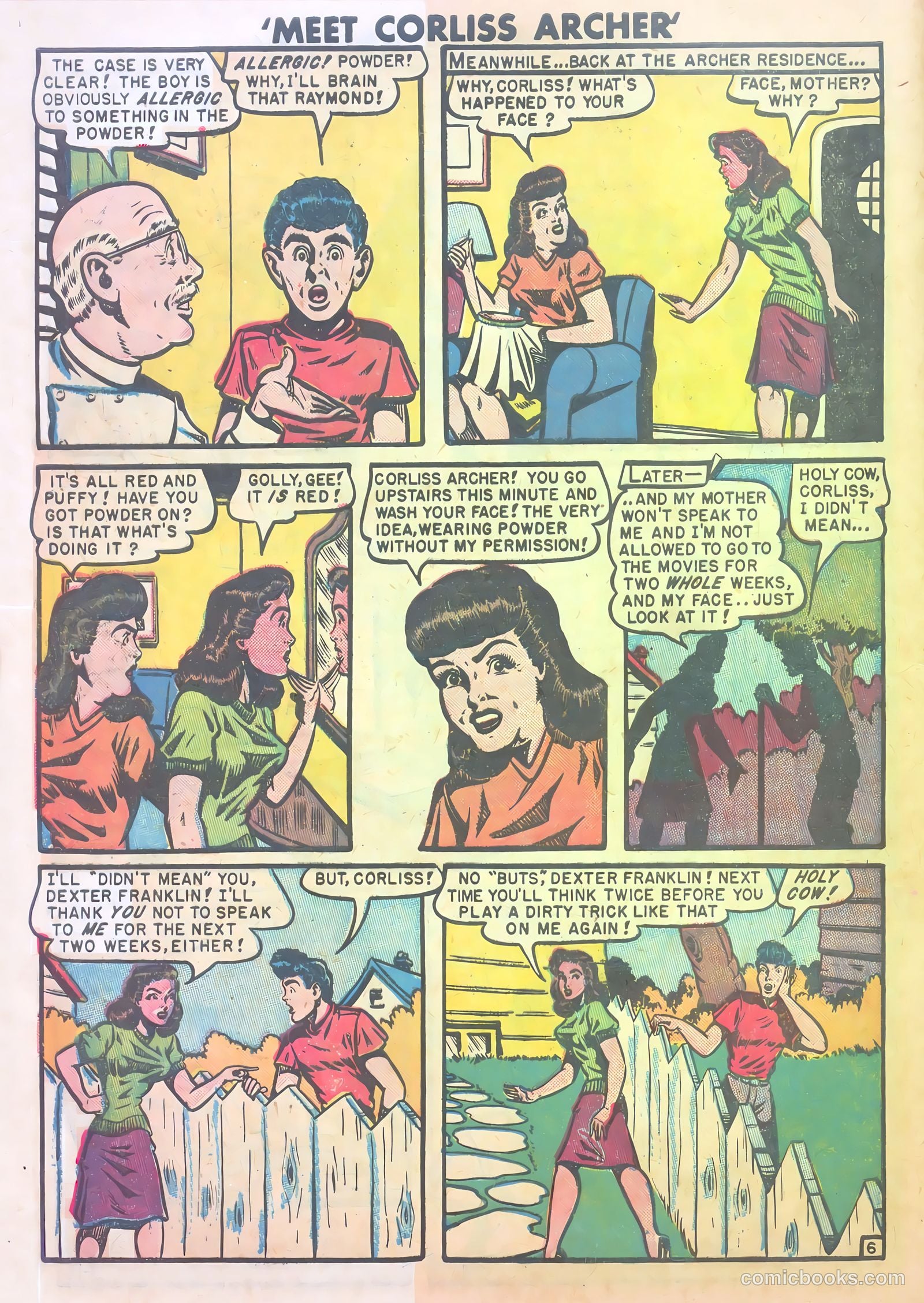 Meet Corliss Archer #1 (1948) — page 28 of 36