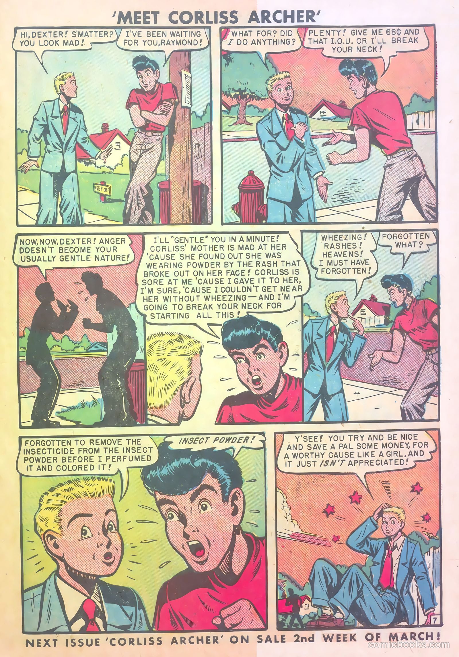 Meet Corliss Archer #1 (1948) — page 29 of 36