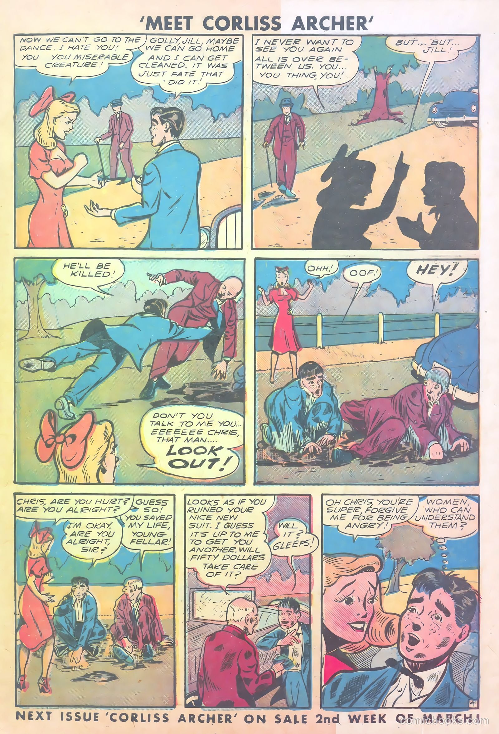 Meet Corliss Archer #1 (1948) — page 33 of 36