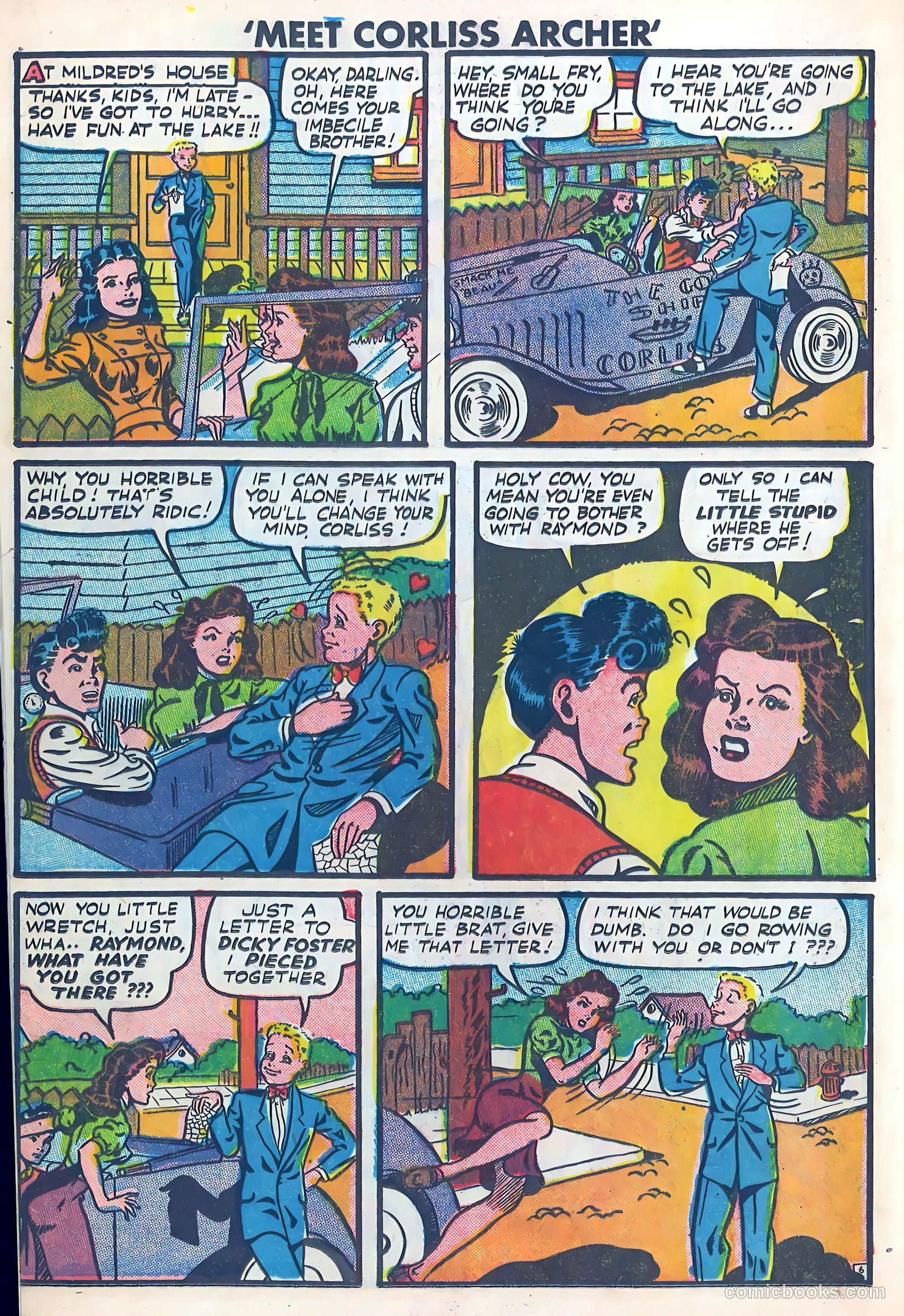Meet Corliss Archer #2 (1948) — page 6 of 36