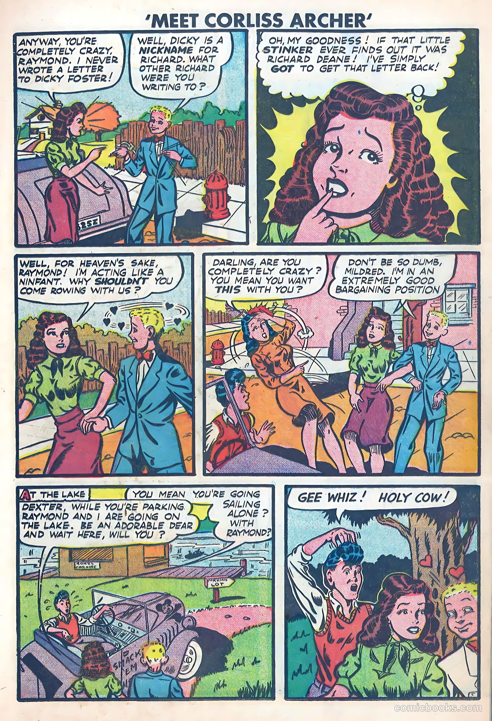 Meet Corliss Archer #2 (1948) — page 7 of 36
