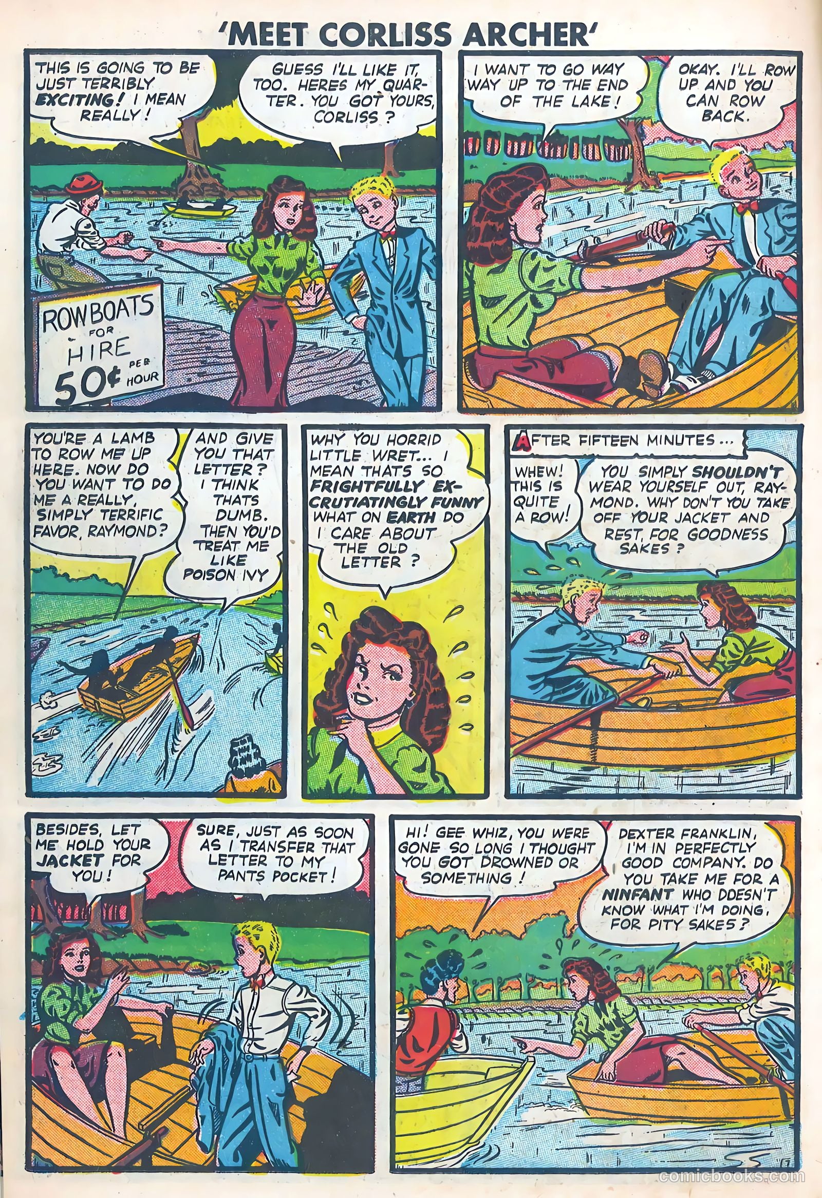 Meet Corliss Archer #2 (1948) — page 8 of 36