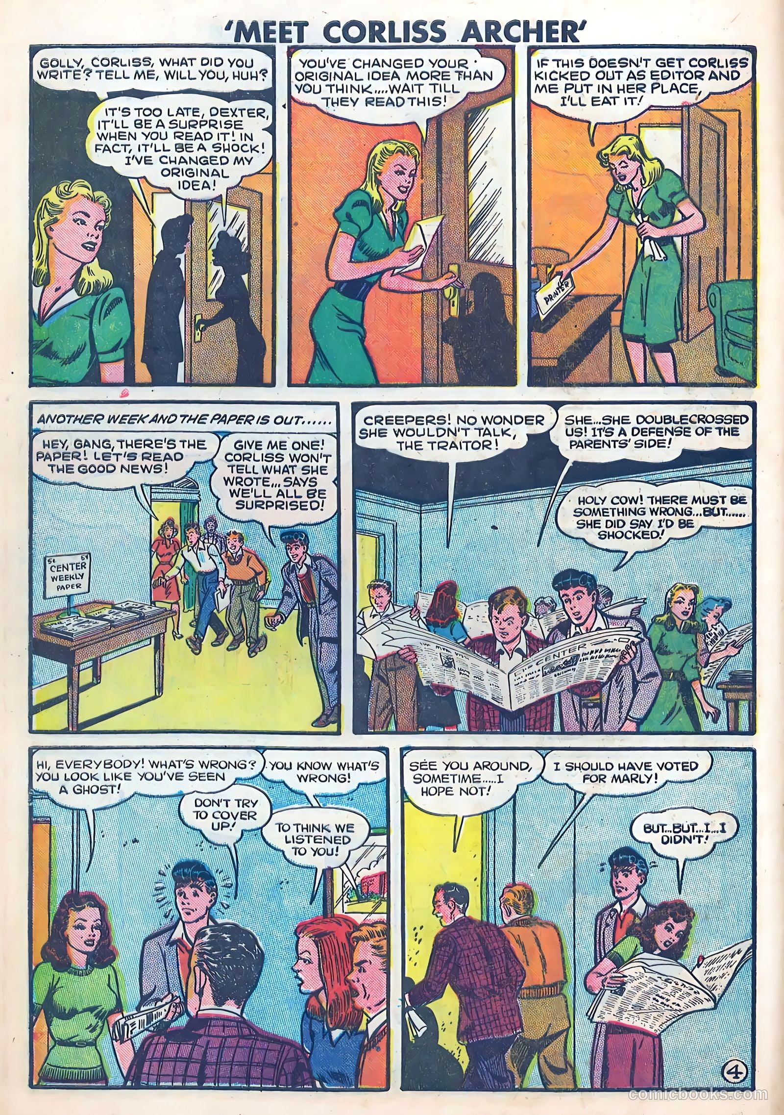 Meet Corliss Archer #2 (1948) — page 14 of 36