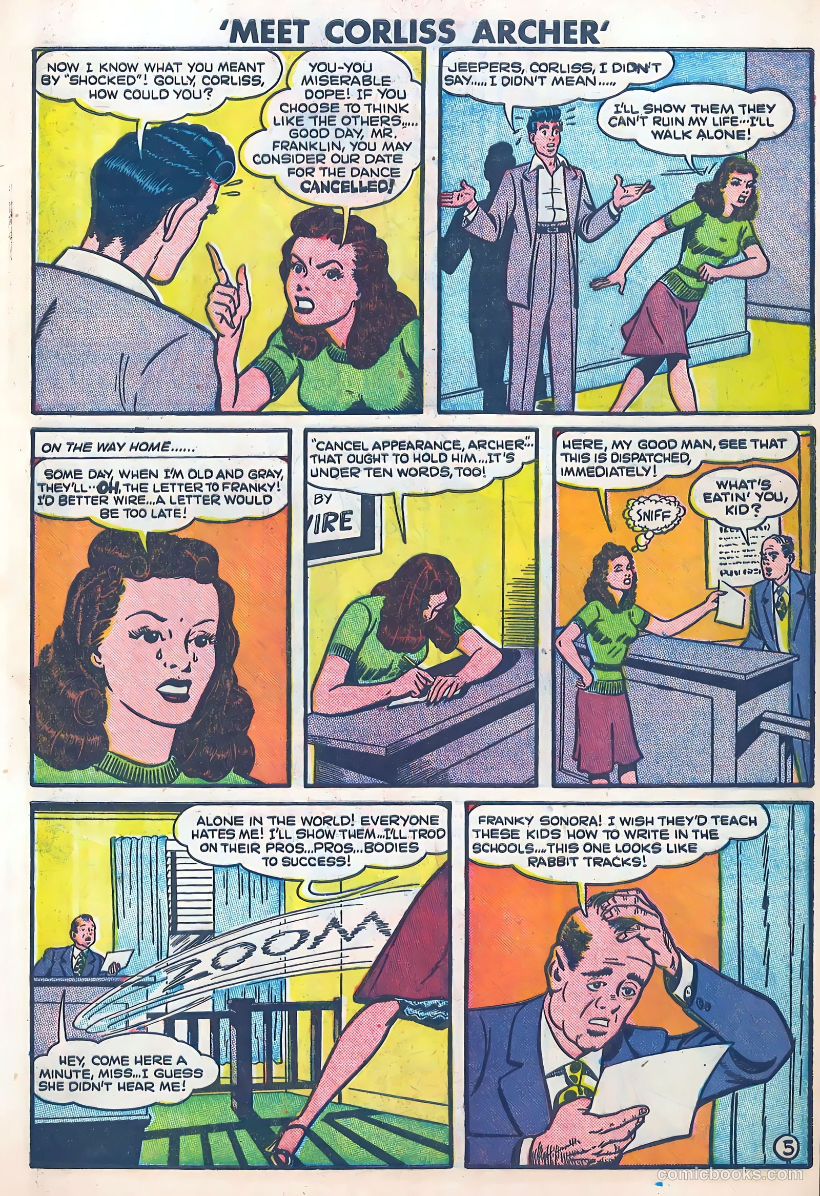 Meet Corliss Archer #2 (1948) — page 15 of 36