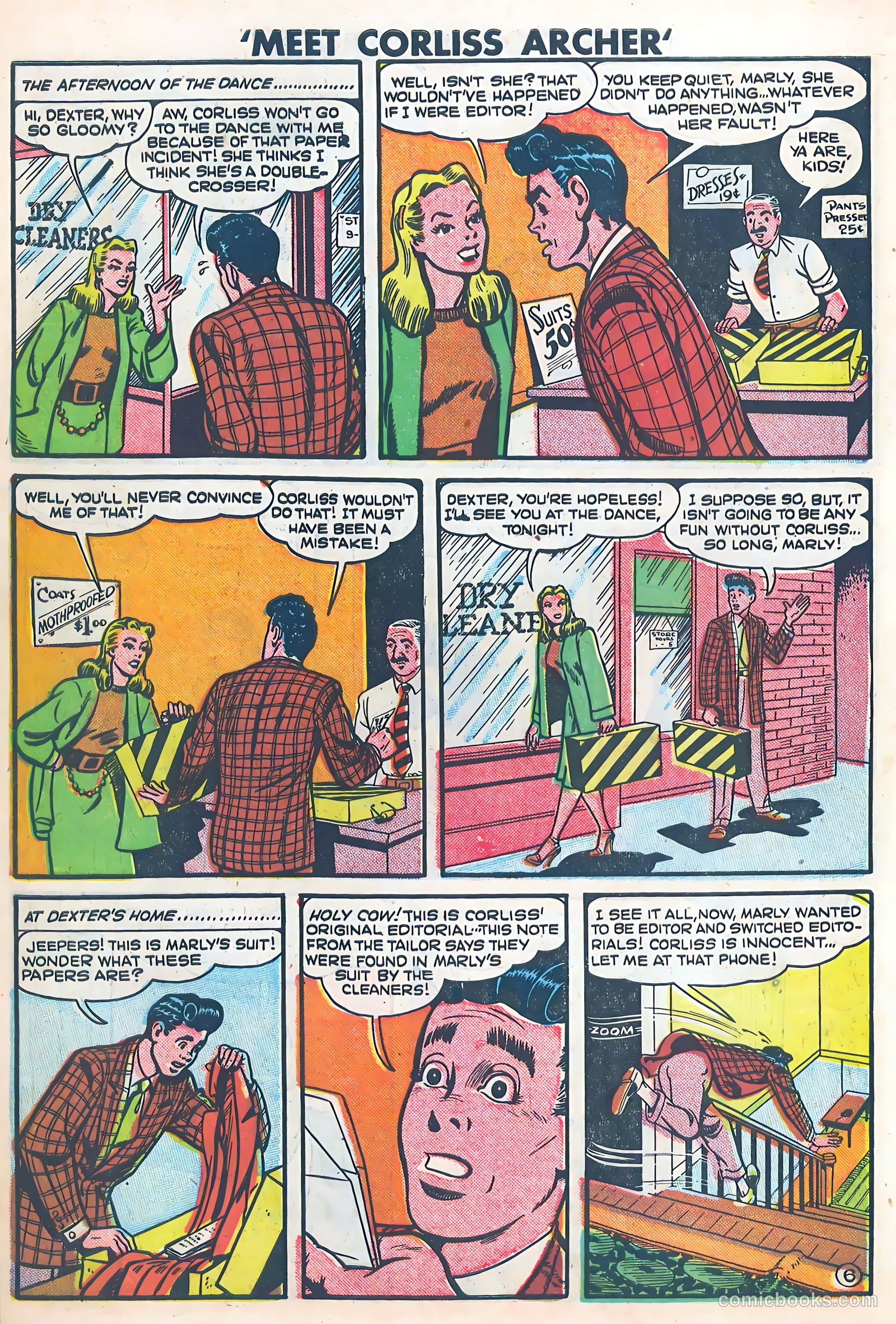 Meet Corliss Archer #2 (1948) — page 16 of 36