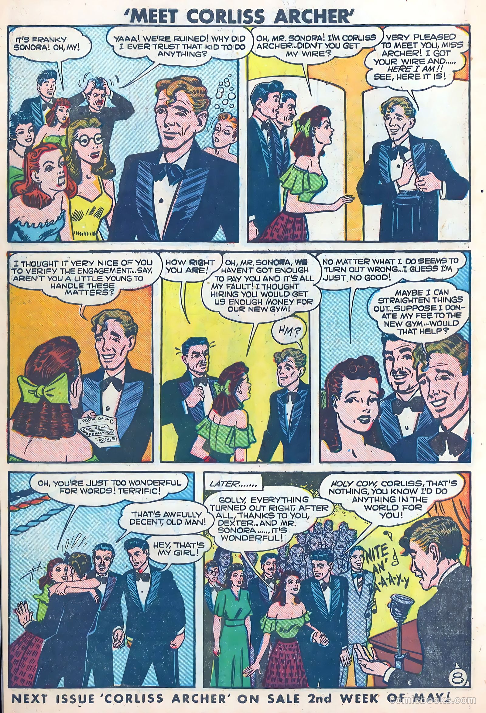 Meet Corliss Archer #2 (1948) — page 18 of 36