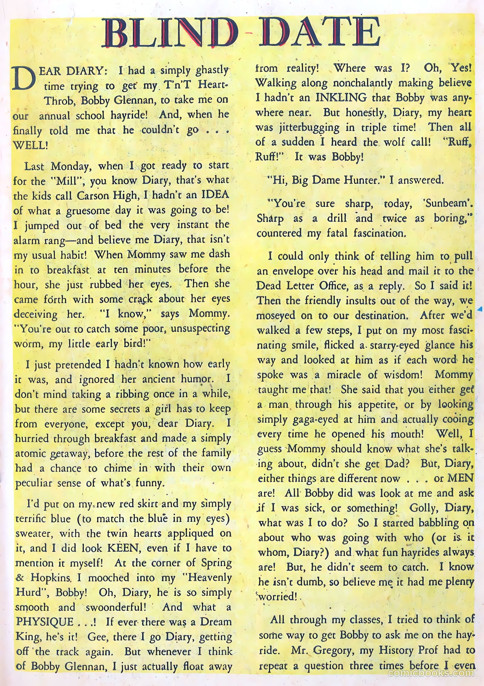 Meet Corliss Archer #2 (1948) — page 19 of 36
