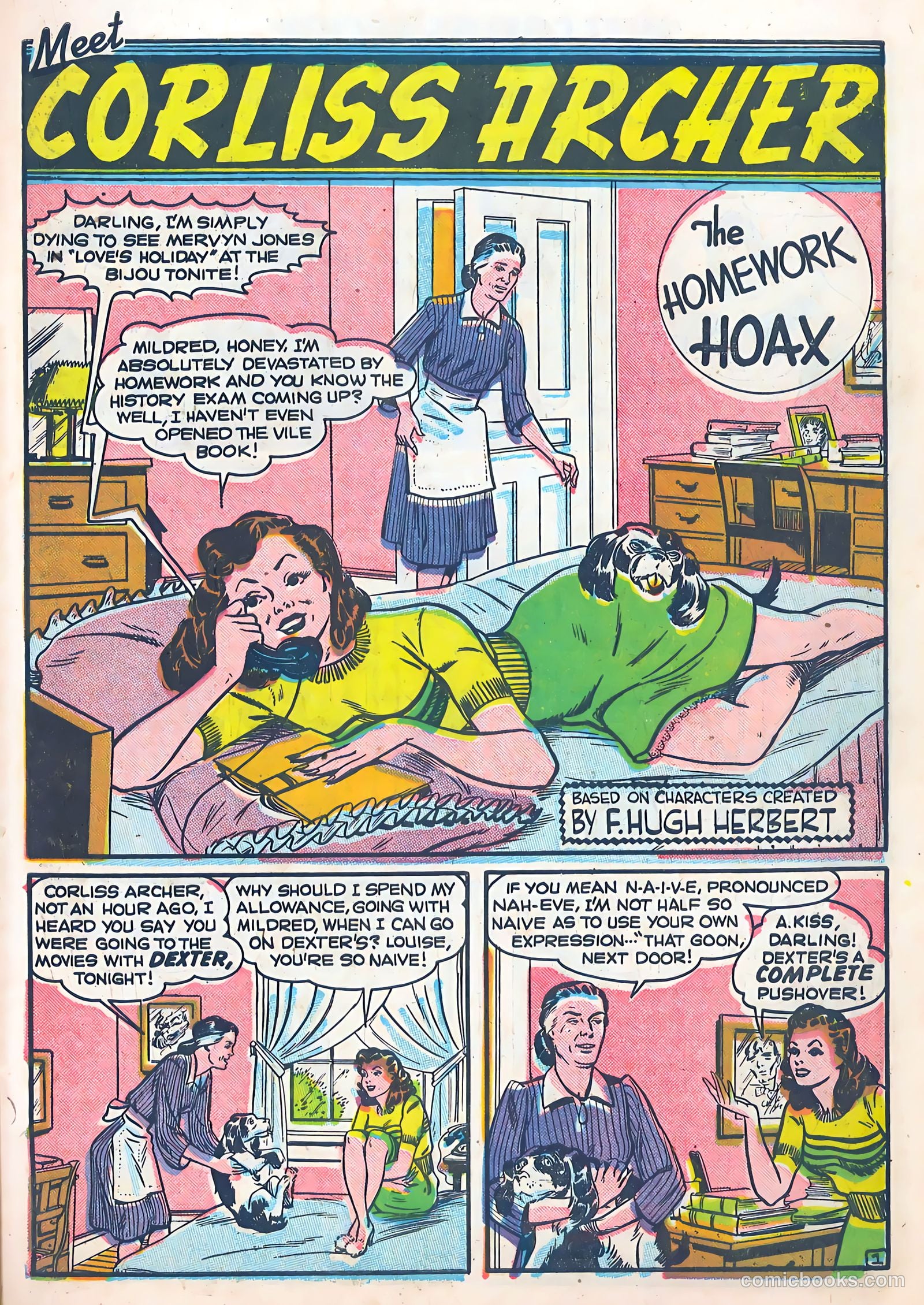 Meet Corliss Archer #2 (1948) — page 21 of 36