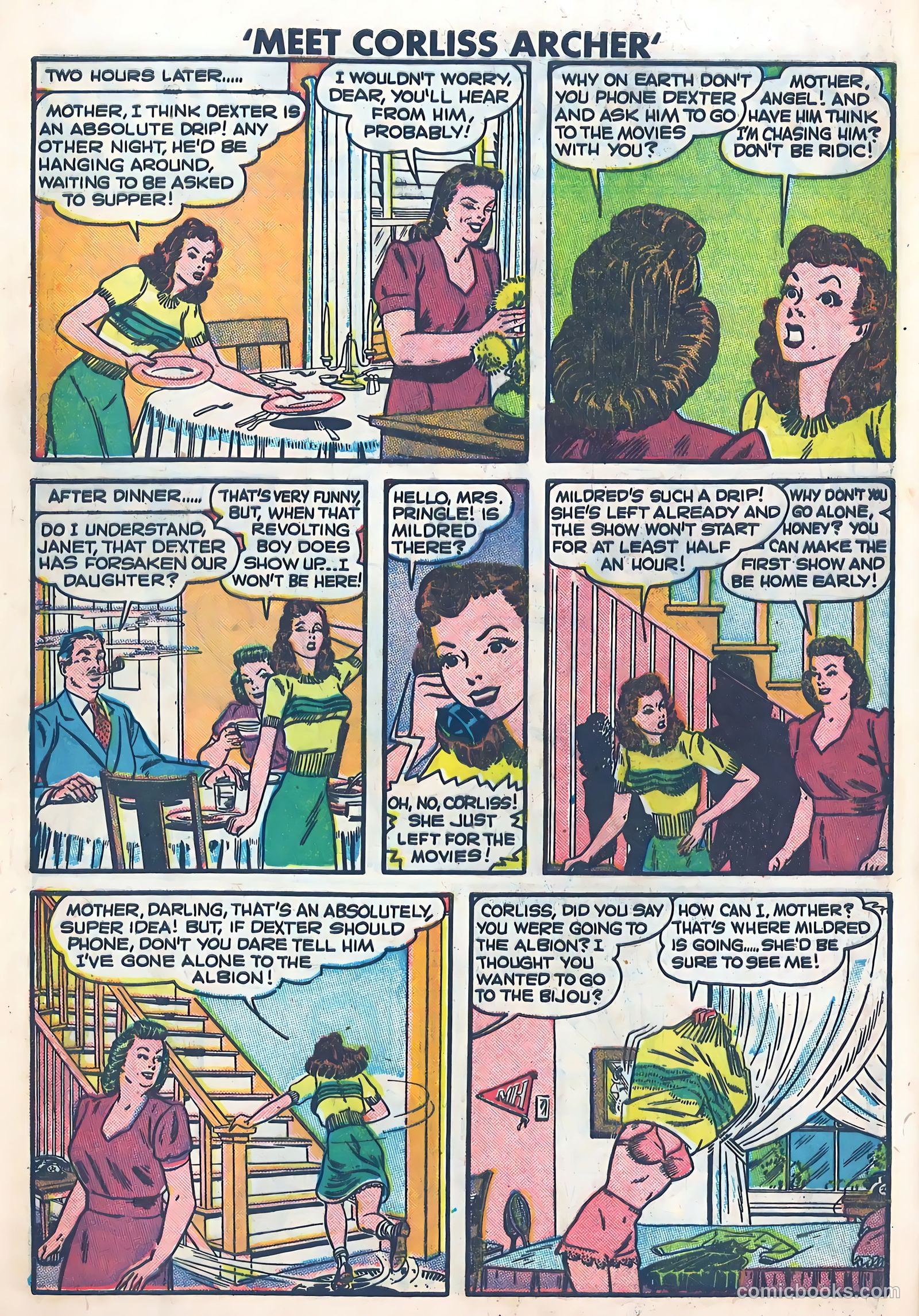 Meet Corliss Archer #2 (1948) — page 22 of 36
