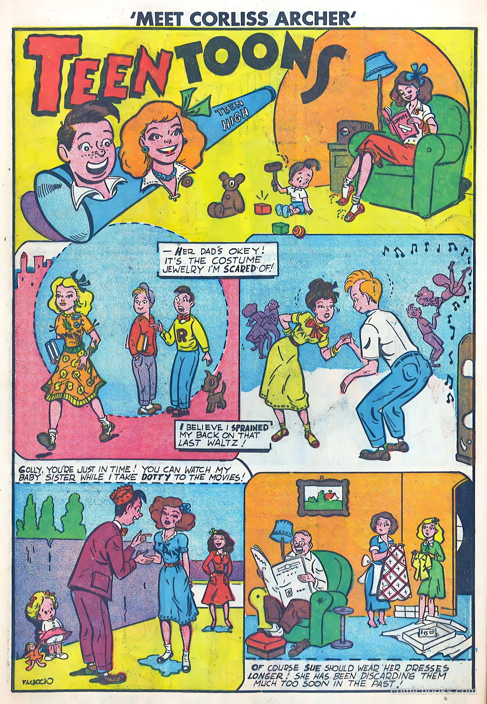 Meet Corliss Archer #2 (1948) — page 28 of 36