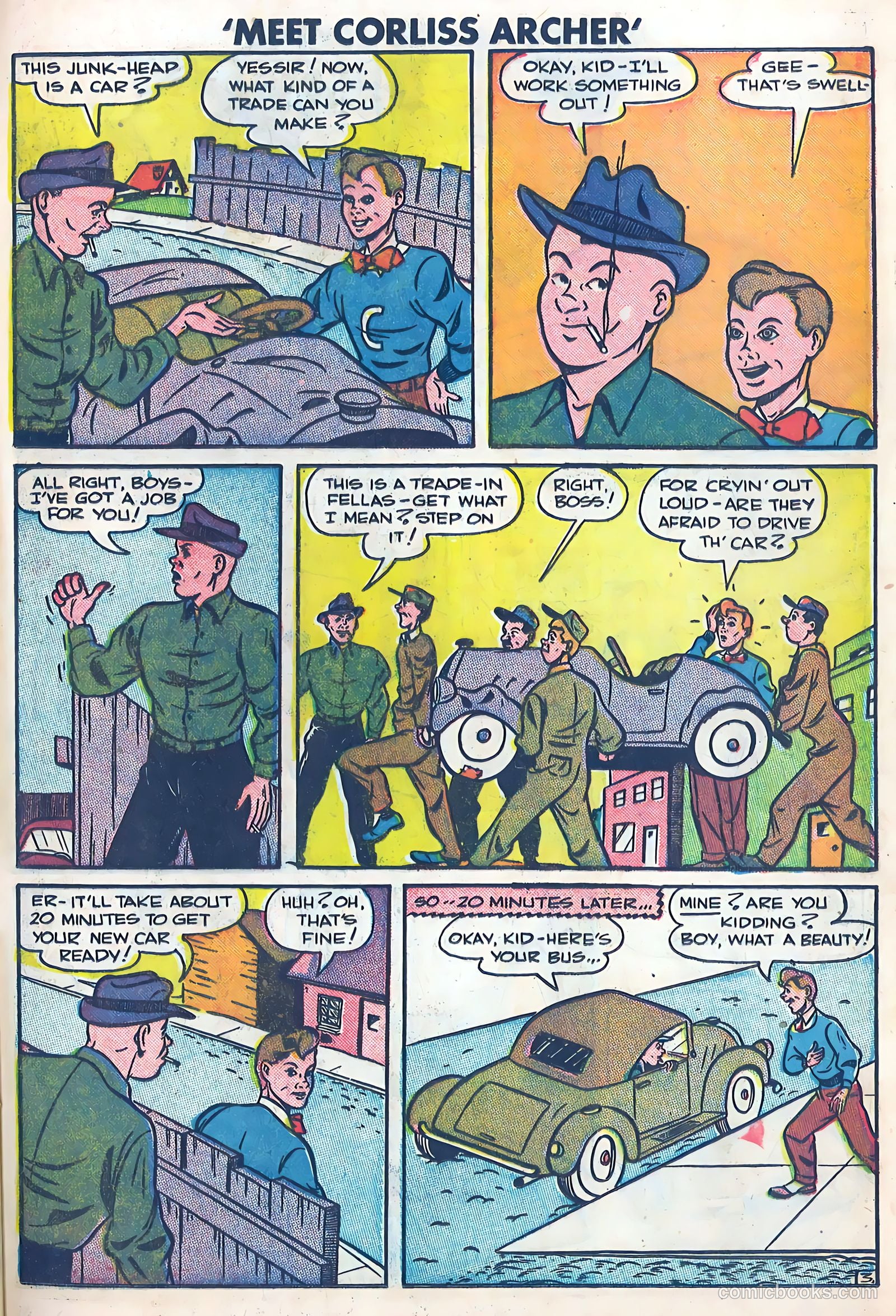Meet Corliss Archer #2 (1948) — page 31 of 36