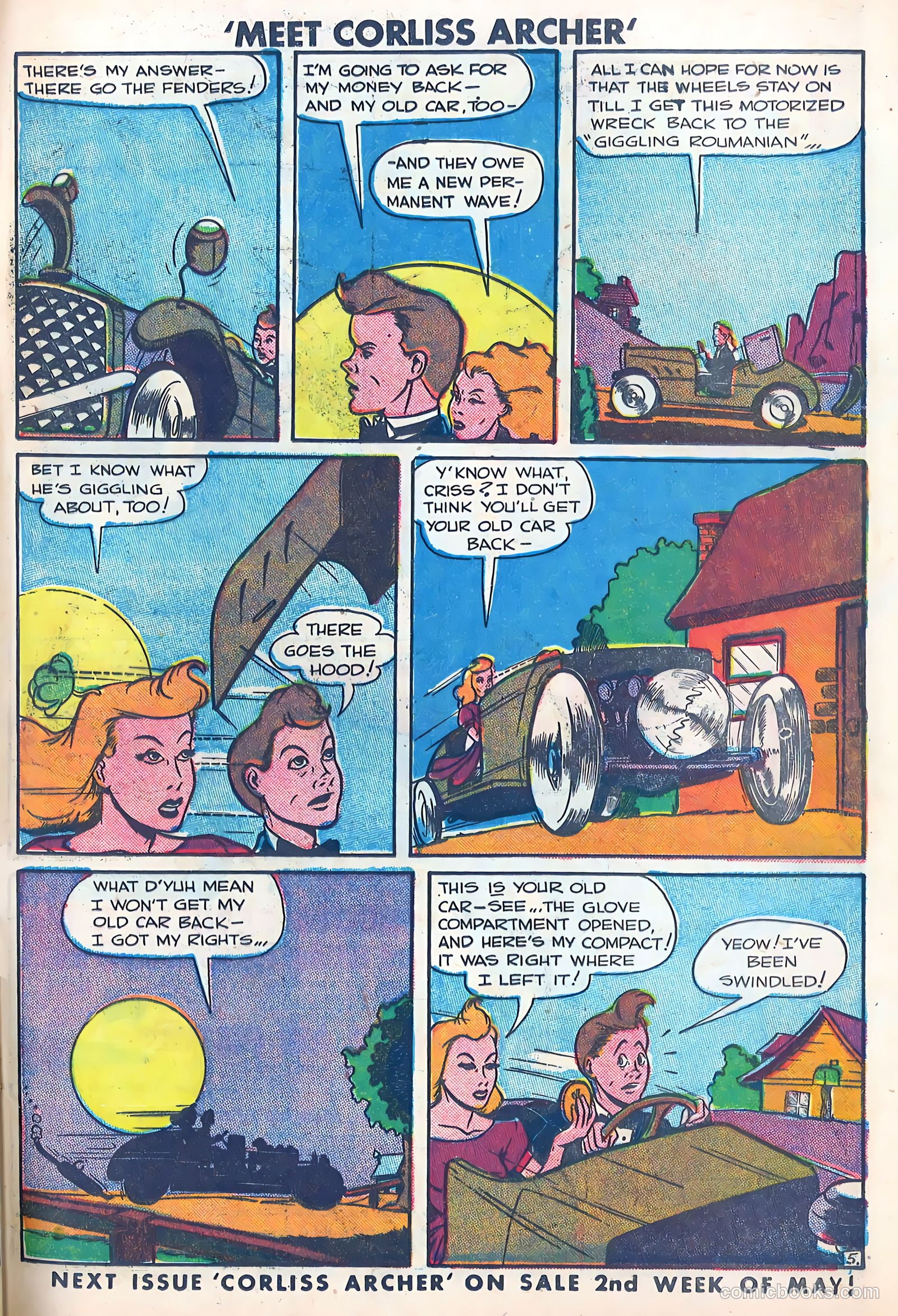Meet Corliss Archer #2 (1948) — page 33 of 36