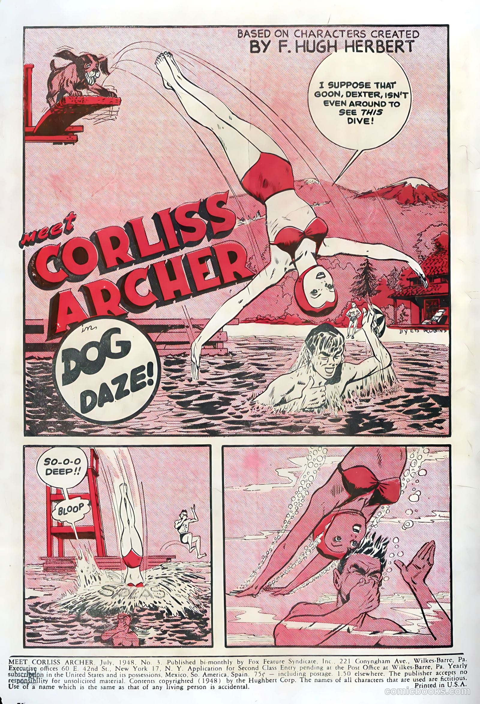 Meet Corliss Archer #3 (1948) — page 2 of 35