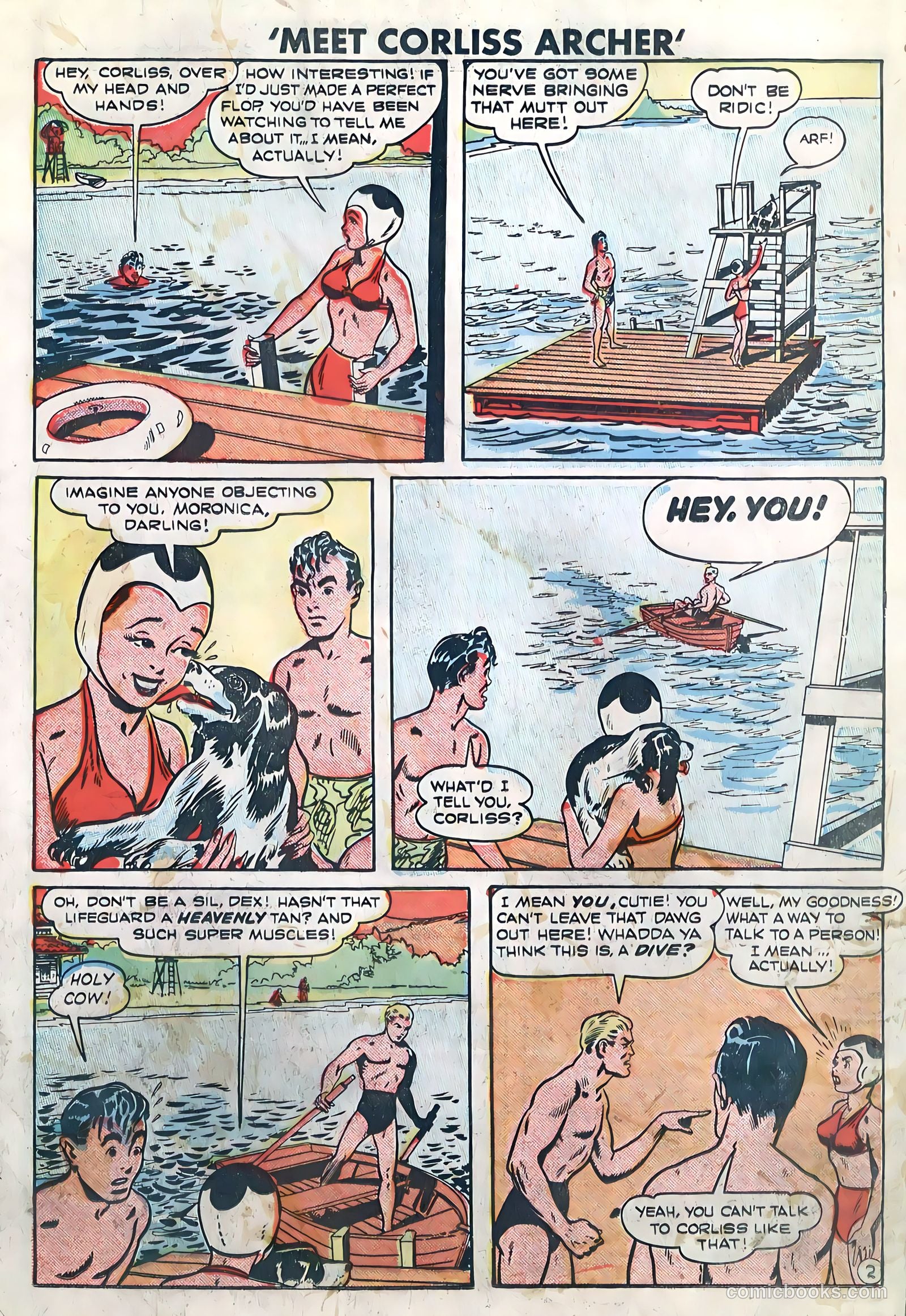Meet Corliss Archer #3 (1948) — page 3 of 35