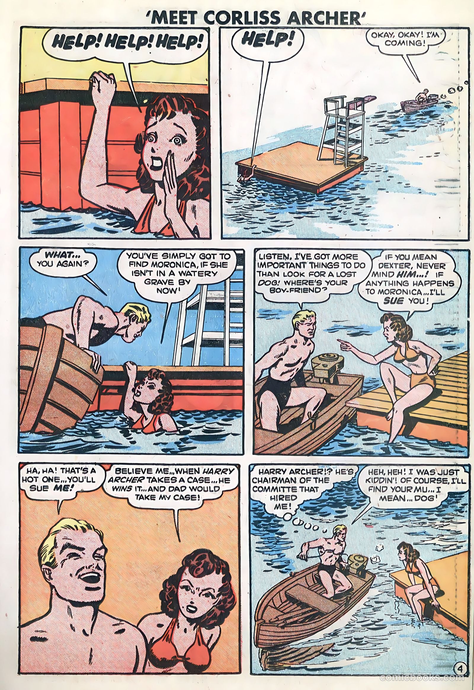 Meet Corliss Archer #3 (1948) — page 5 of 35