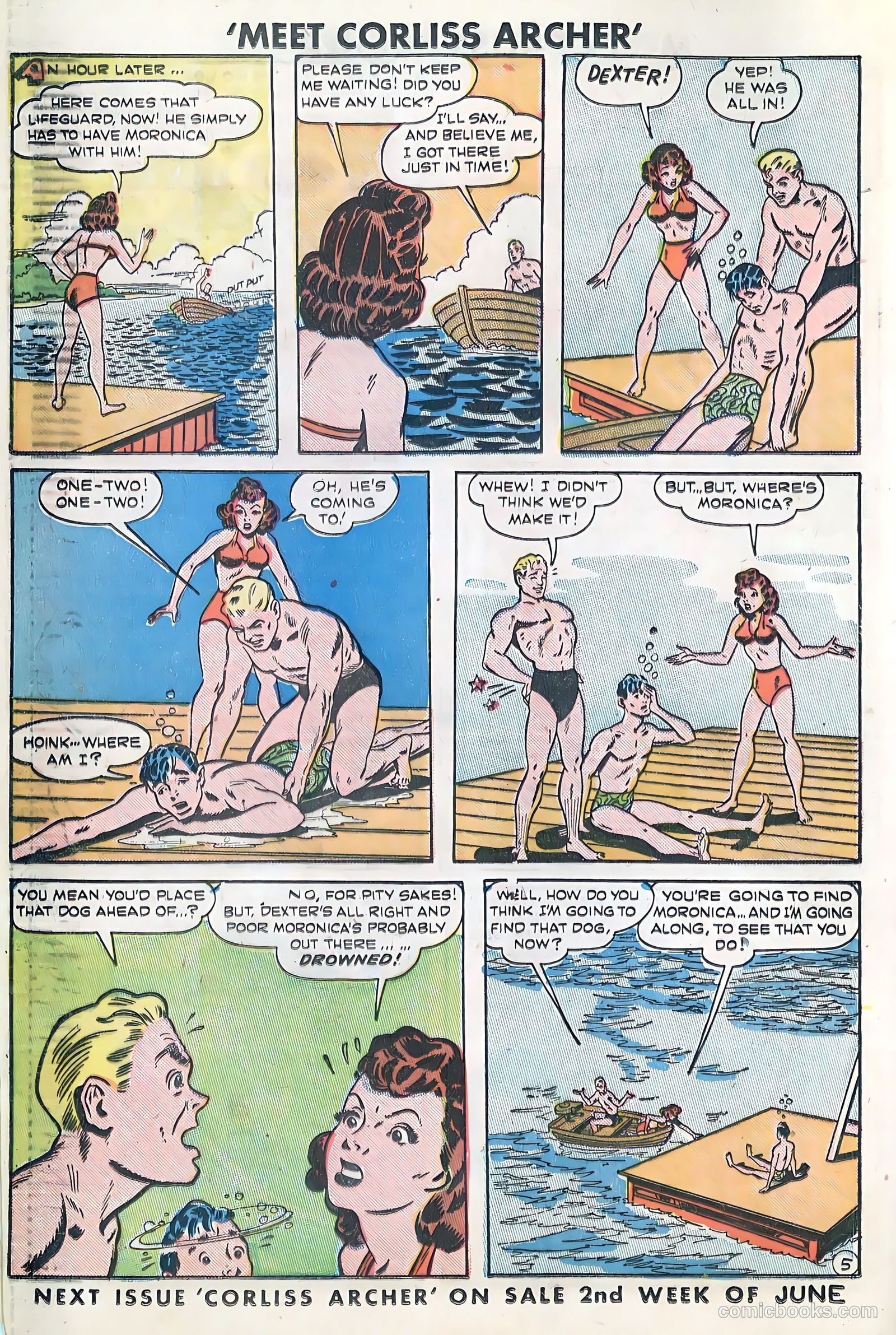 Meet Corliss Archer #3 (1948) — page 6 of 35