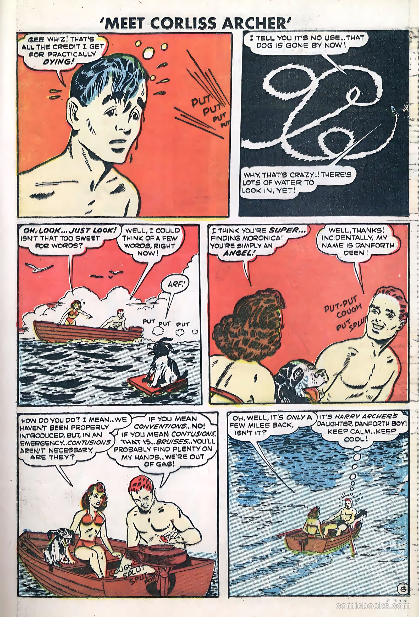 Meet Corliss Archer #3 (1948) — page 7 of 35