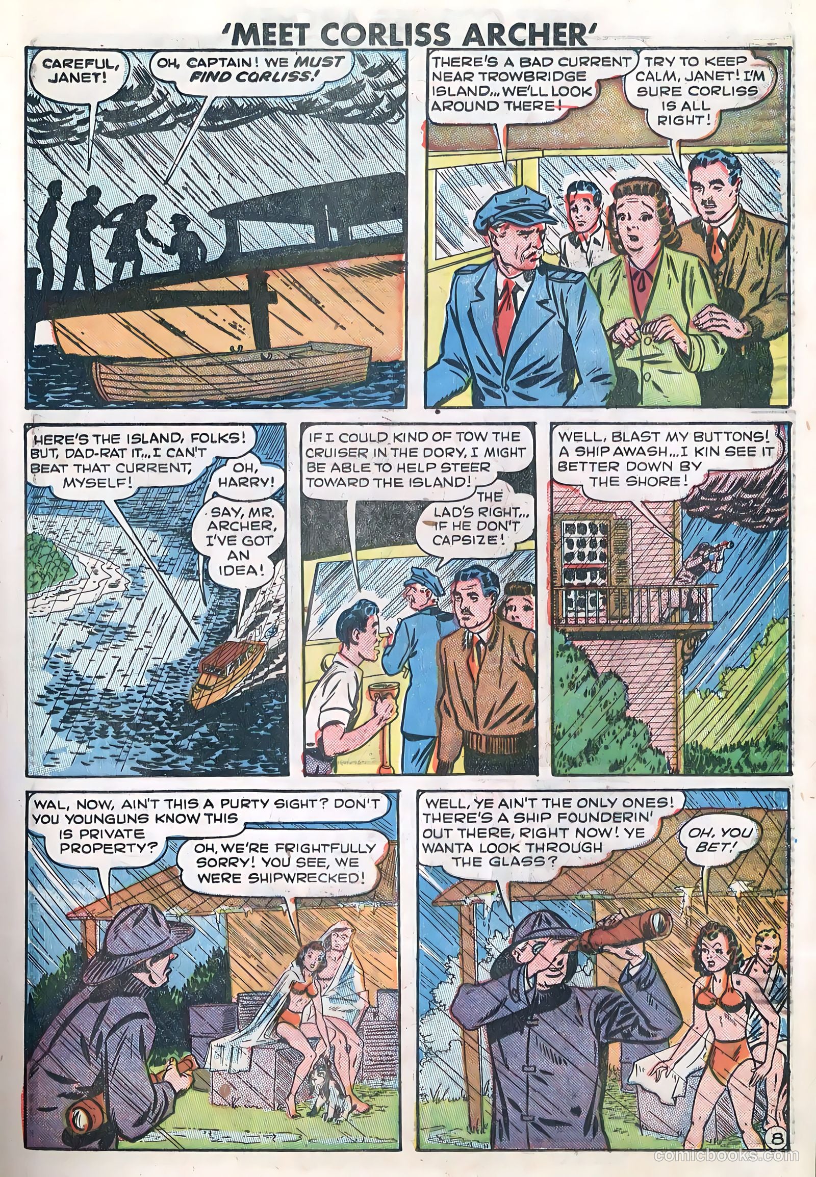 Meet Corliss Archer #3 (1948) — page 9 of 35