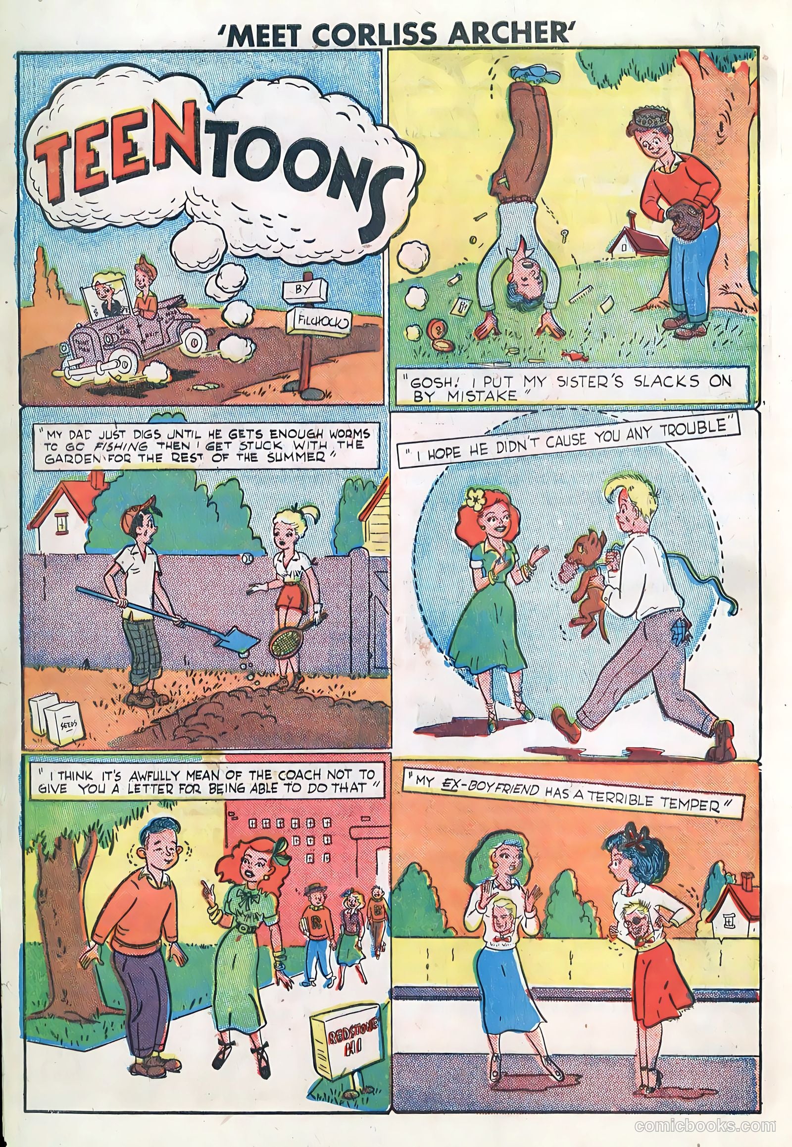 Meet Corliss Archer #3 (1948) — page 19 of 35