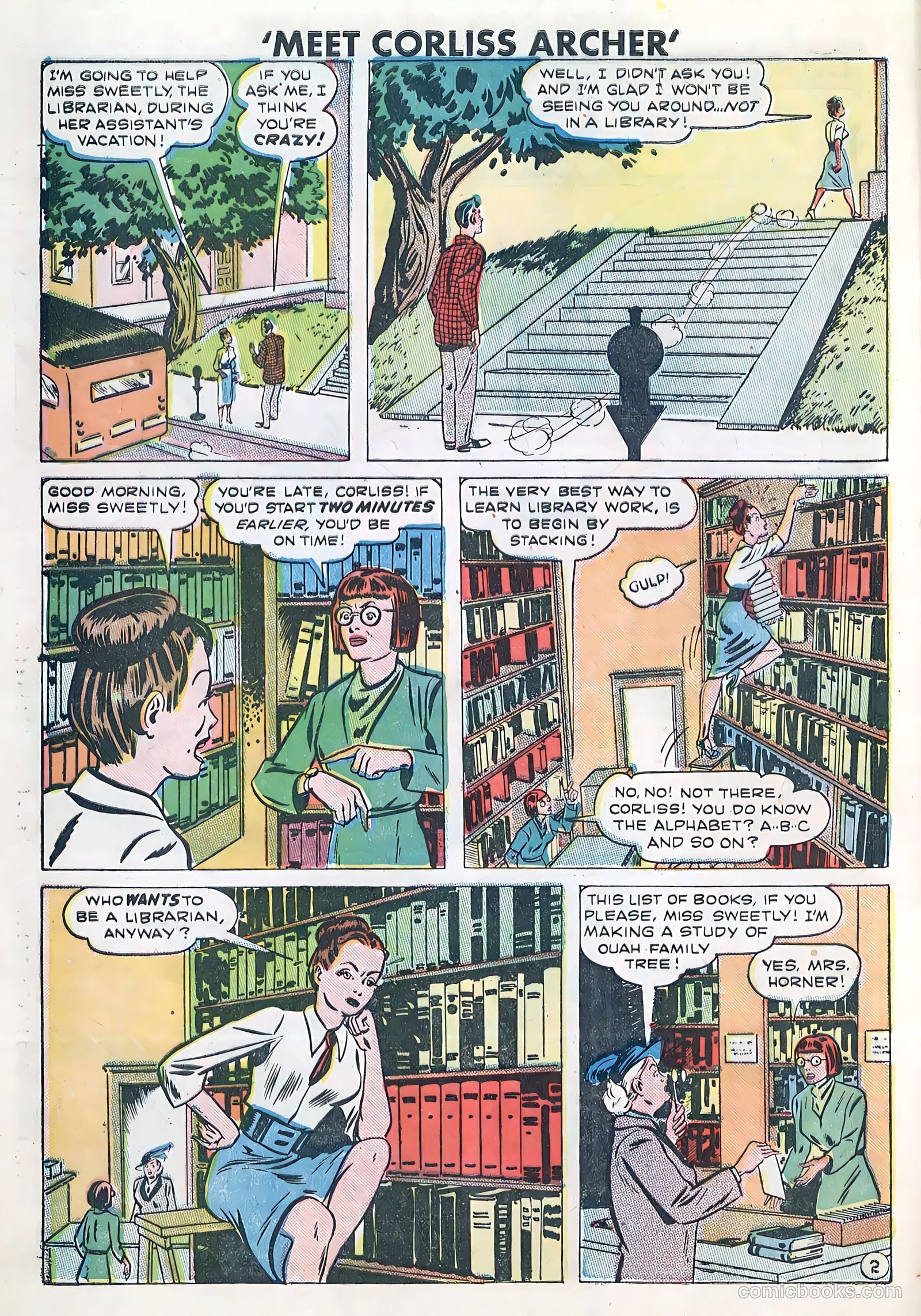 Meet Corliss Archer #3 (1948) — page 21 of 35