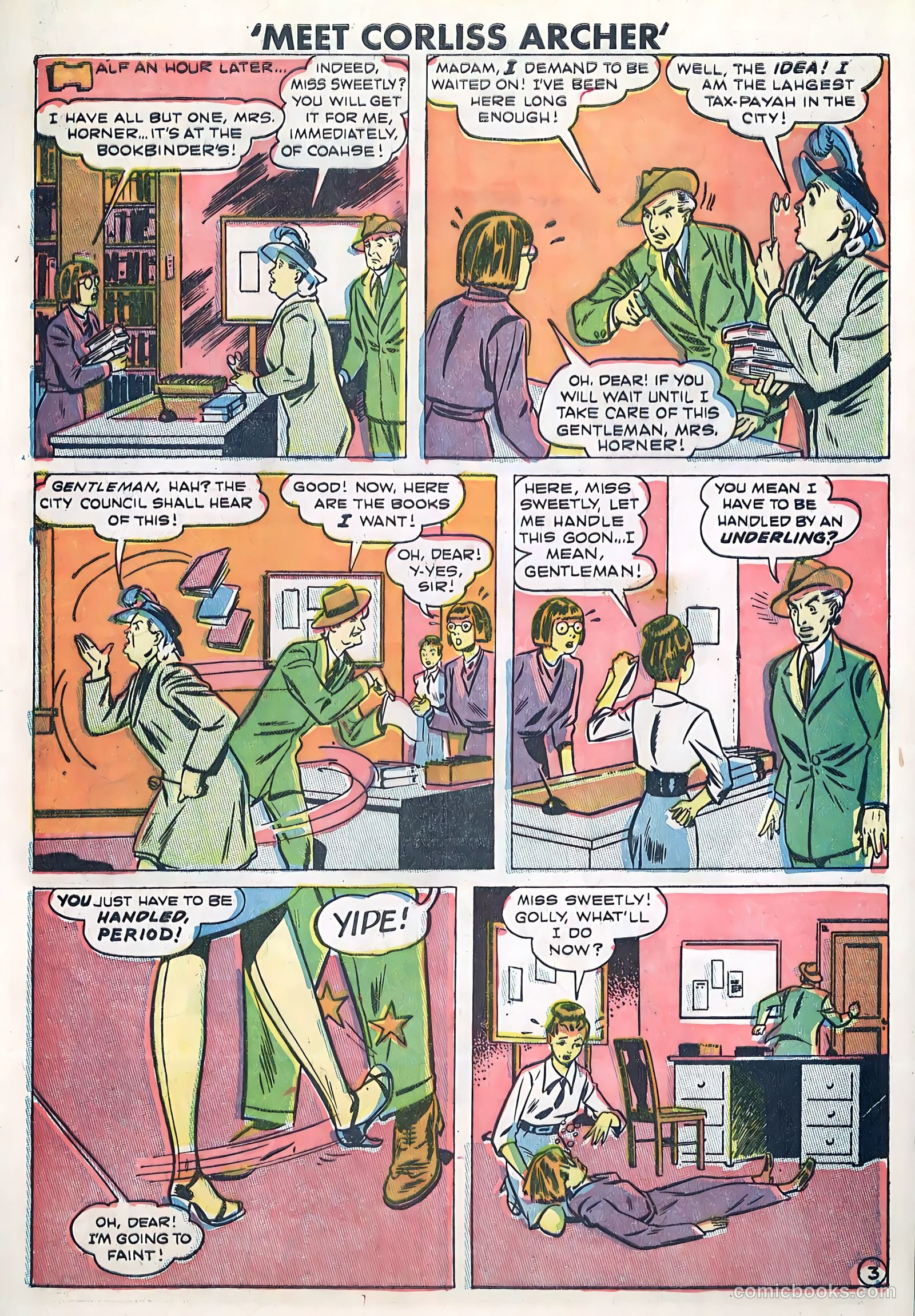 Meet Corliss Archer #3 (1948) — page 22 of 35