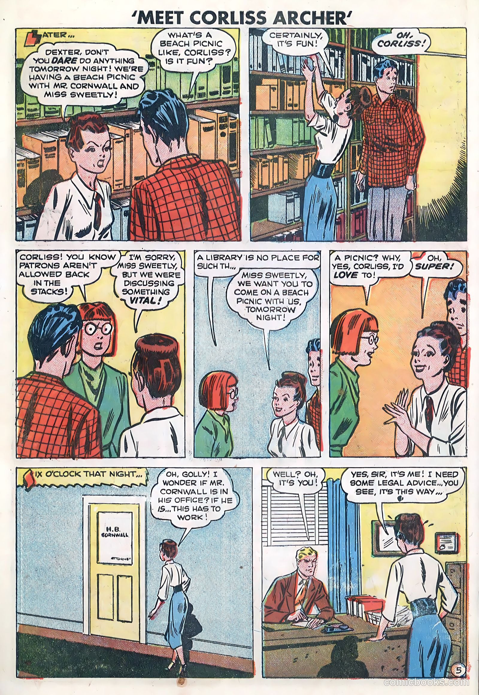 Meet Corliss Archer #3 (1948) — page 24 of 35