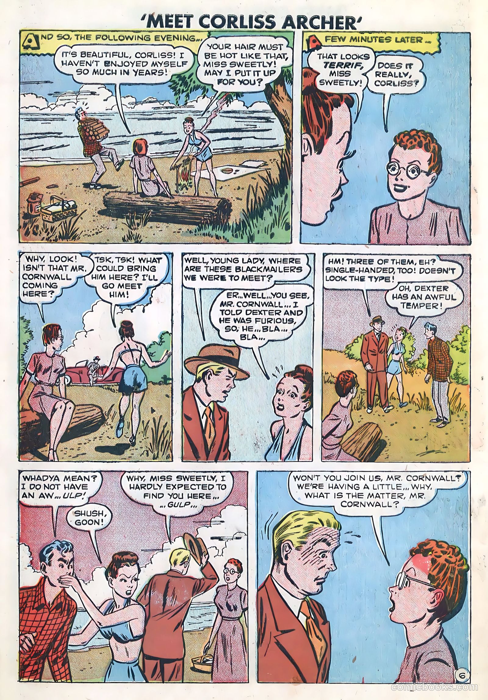 Meet Corliss Archer #3 (1948) — page 25 of 35