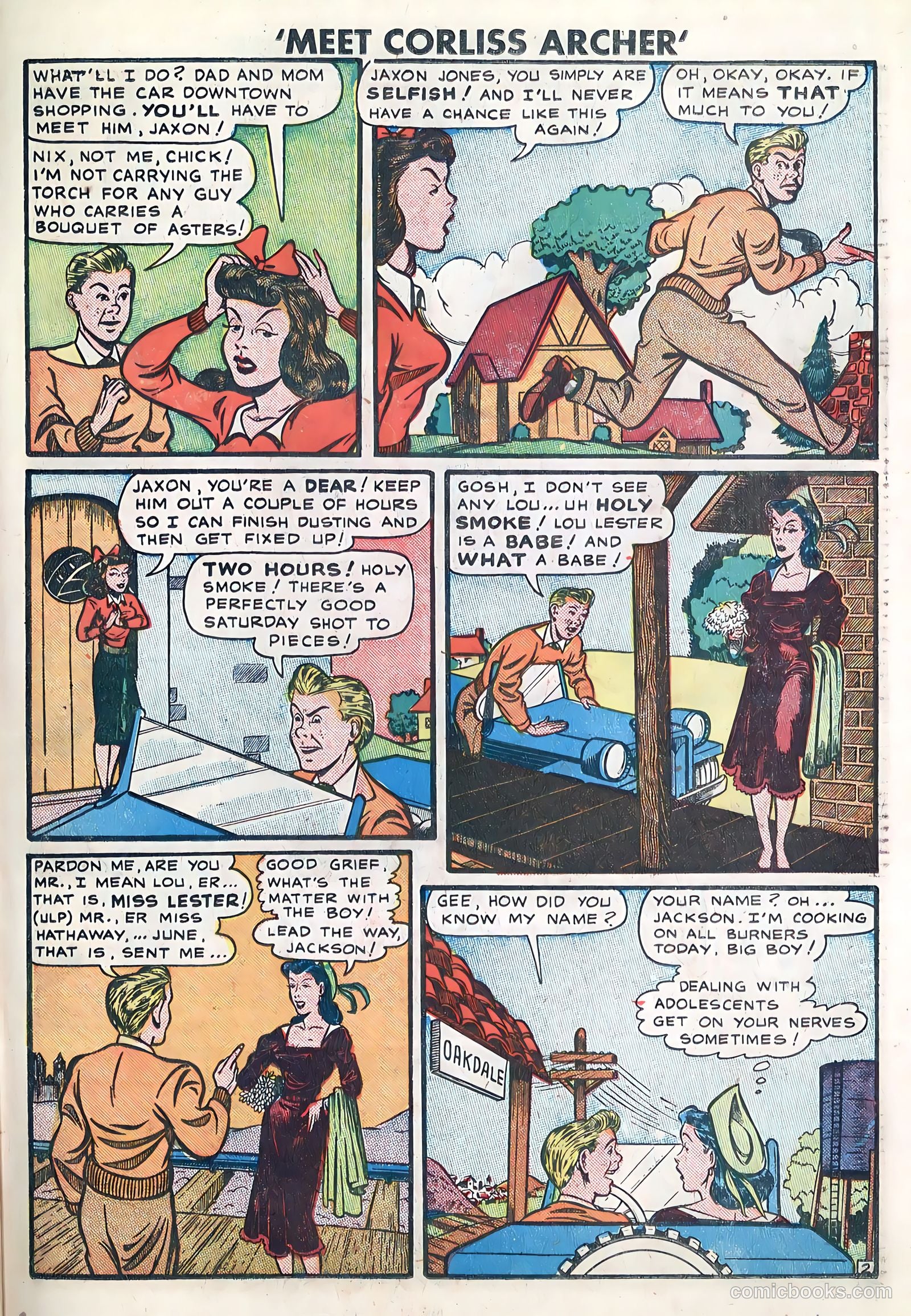 Meet Corliss Archer #3 (1948) — page 28 of 35