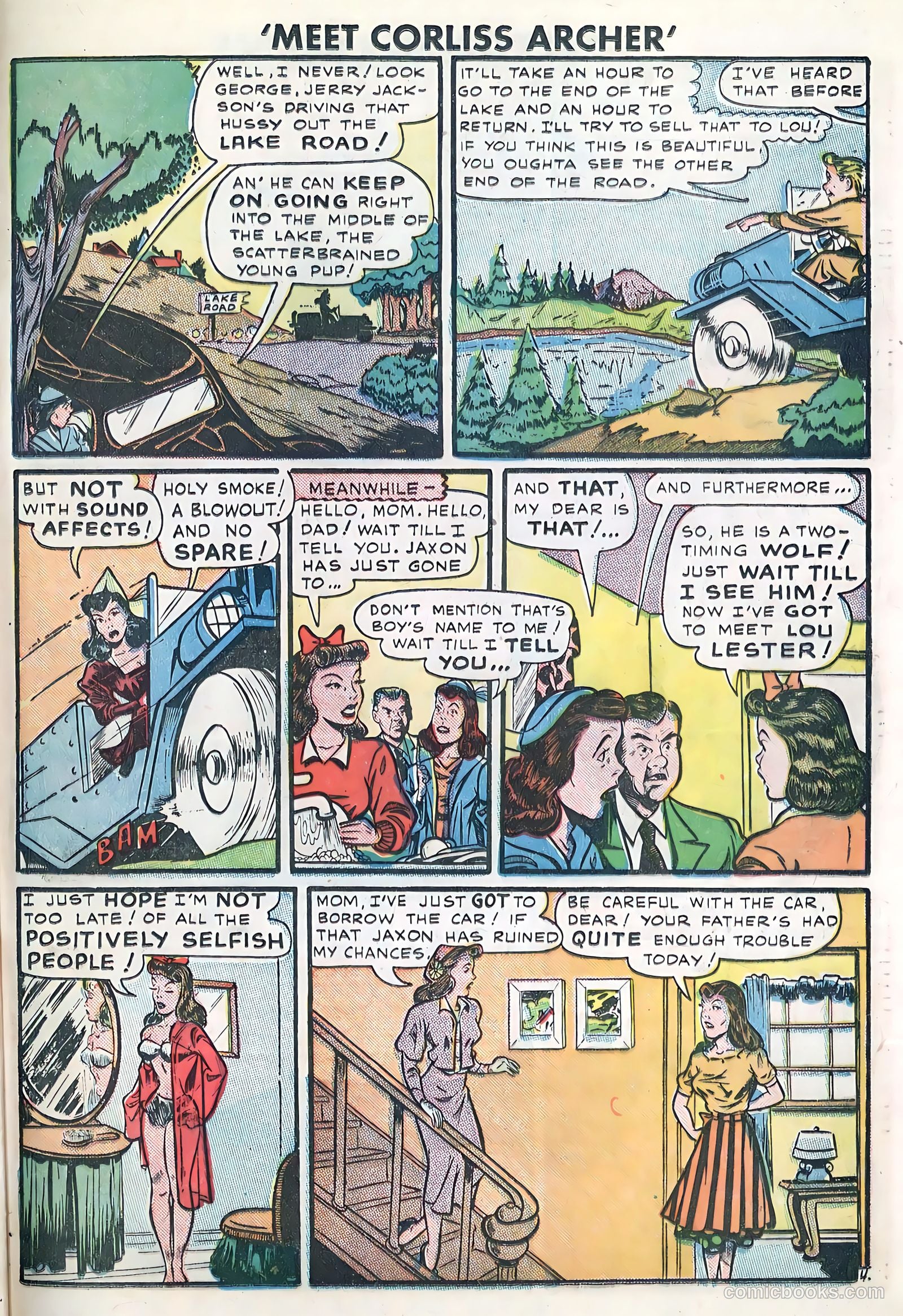 Meet Corliss Archer #3 (1948) — page 30 of 35
