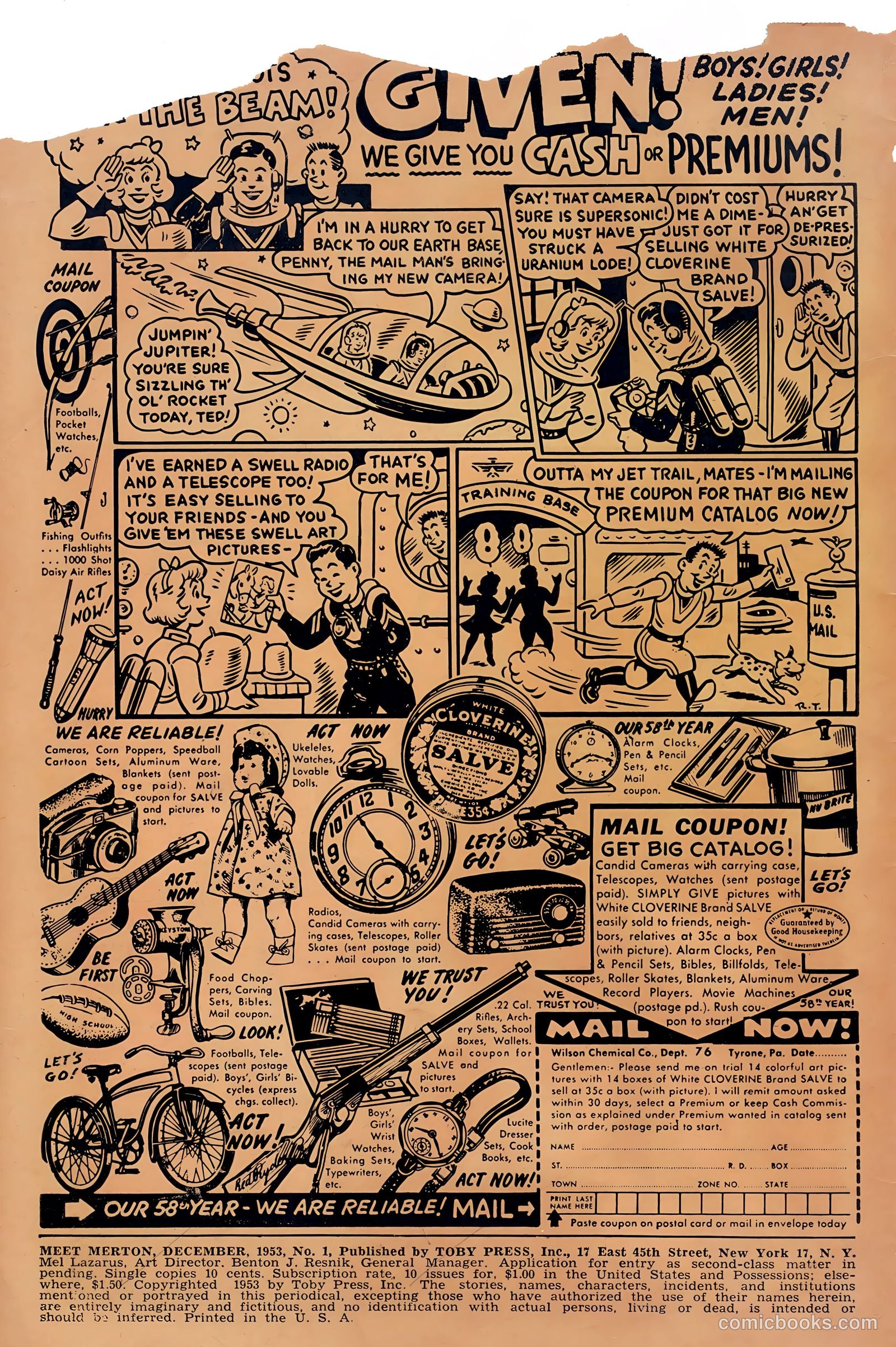 Meet Merton #1 (1953) — page 2 of 36