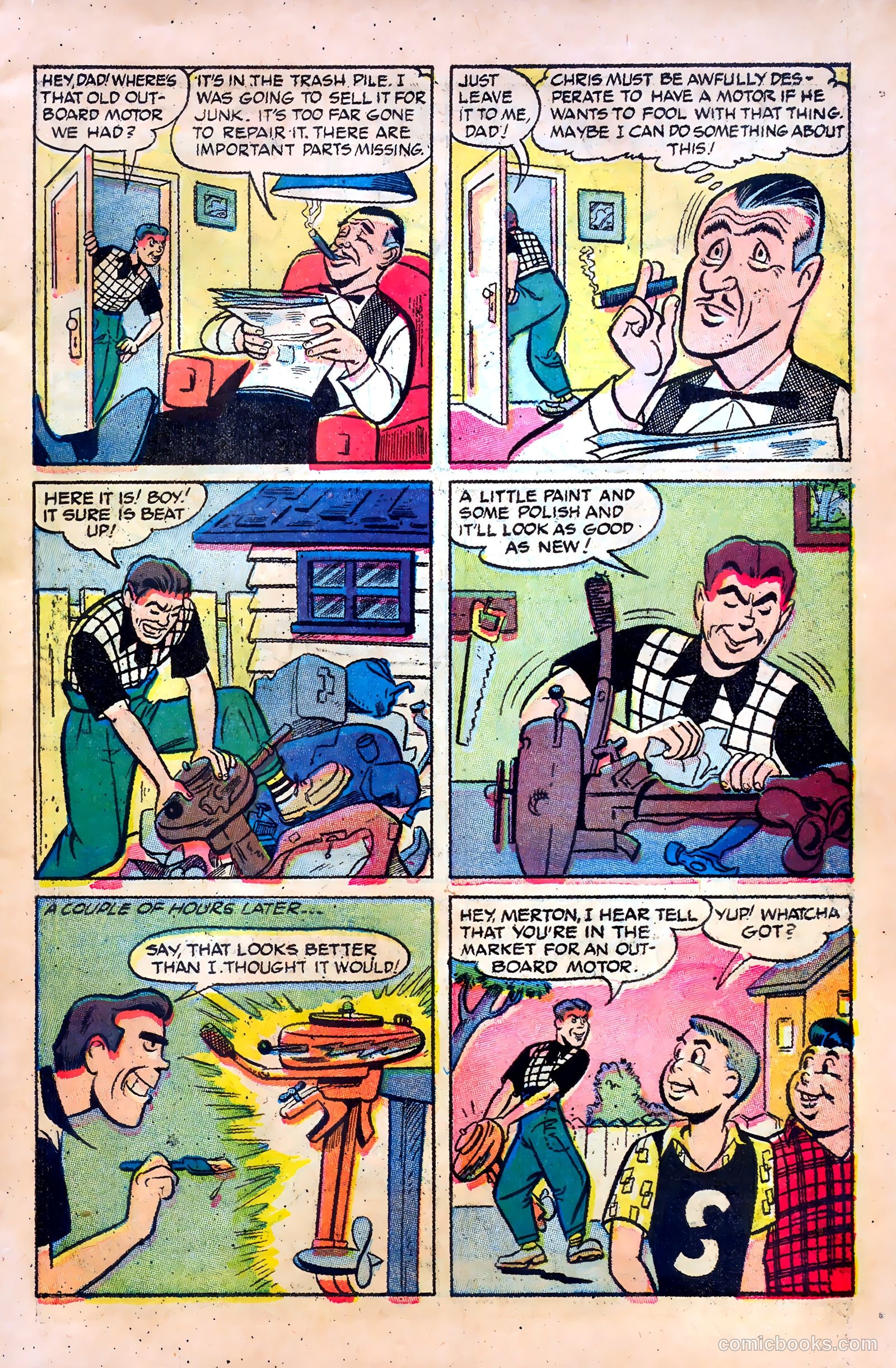 Meet Merton #1 (1953) — page 5 of 36