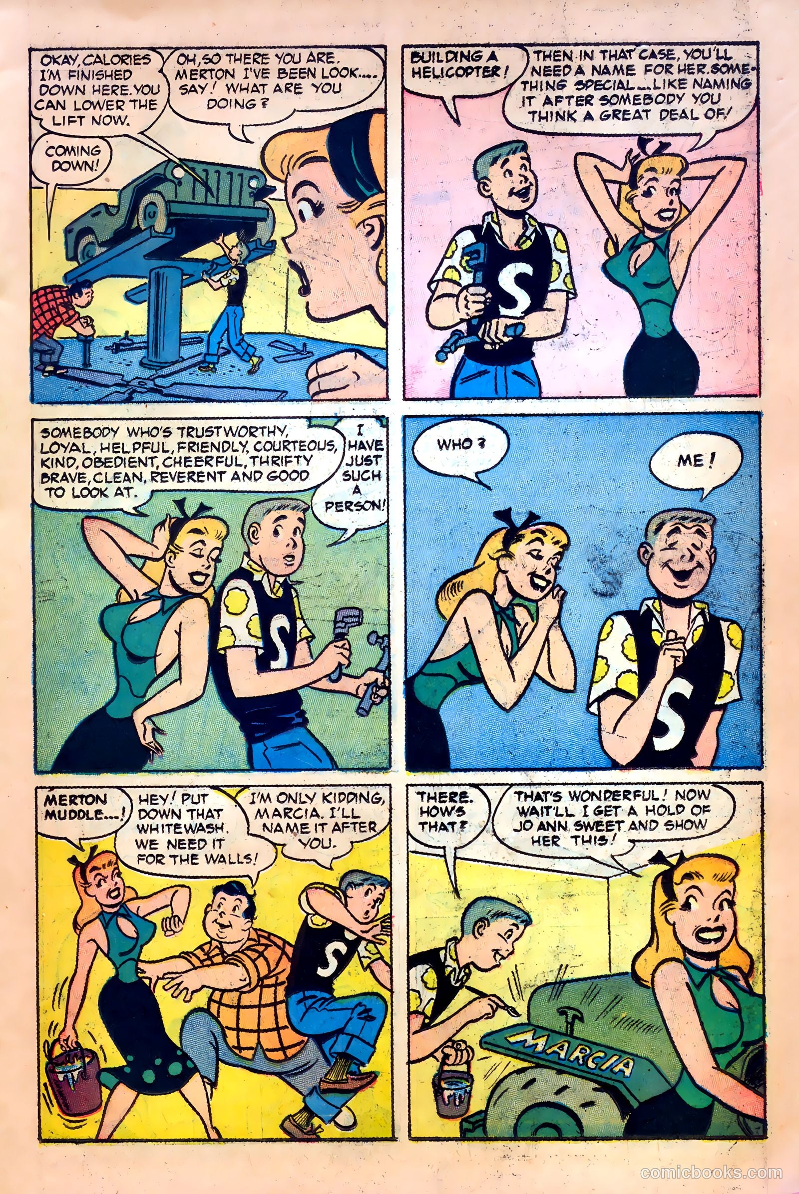 Meet Merton #1 (1953) — page 11 of 36