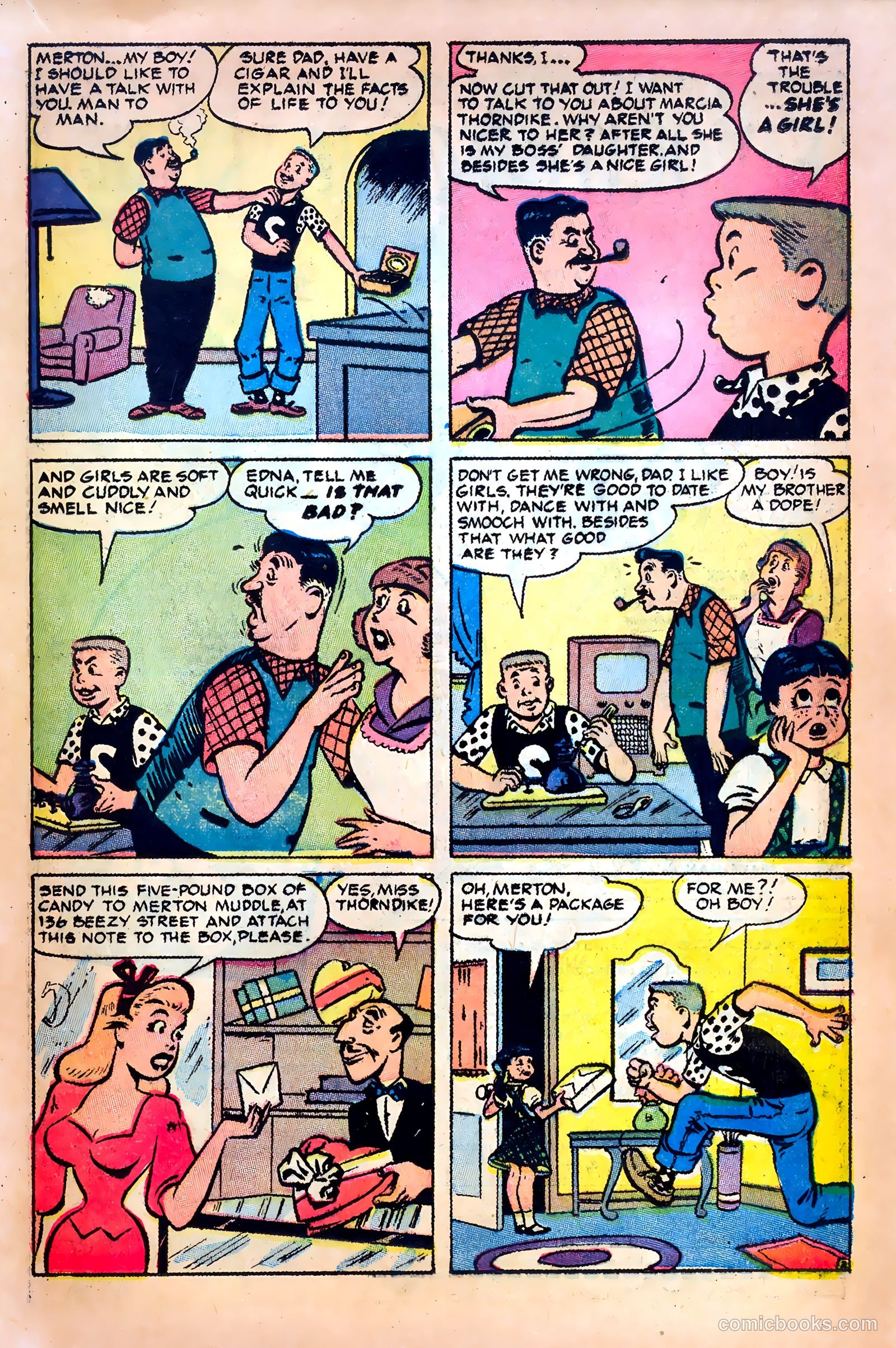 Meet Merton #1 (1953) — page 17 of 36