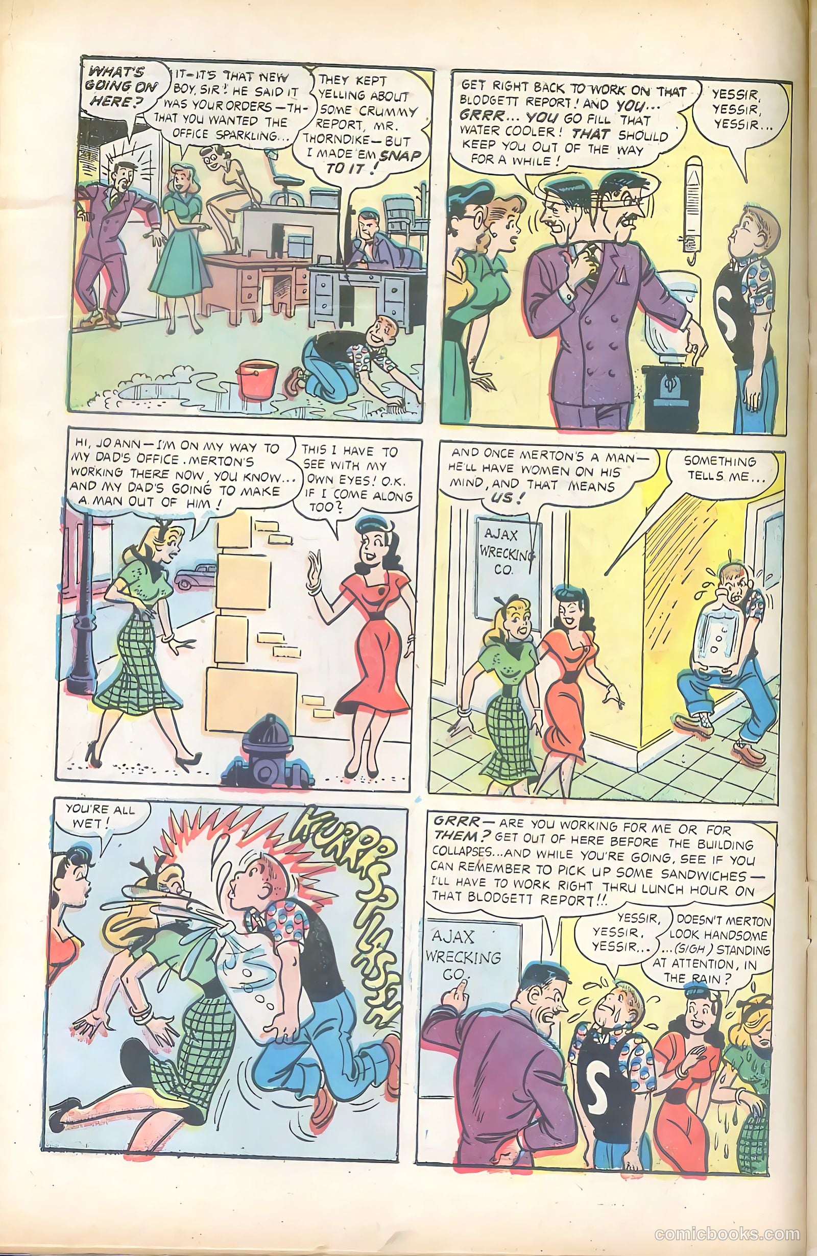 Meet Merton #2 (1954) — page 8 of 36