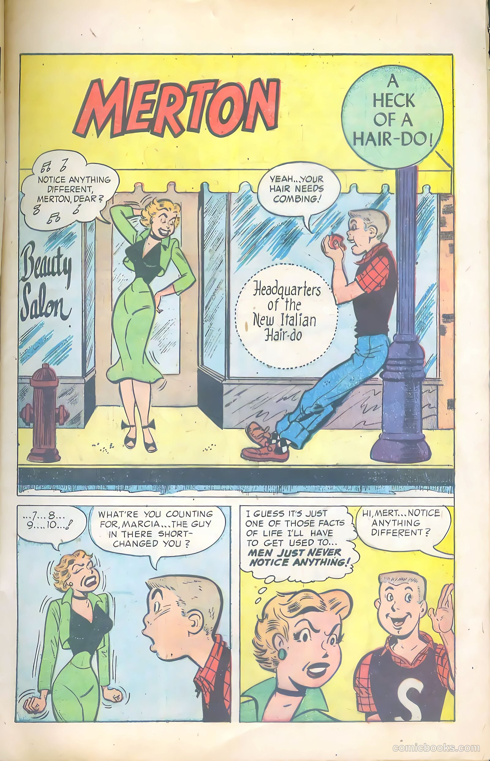 Meet Merton #3 (1954) — page 9 of 36