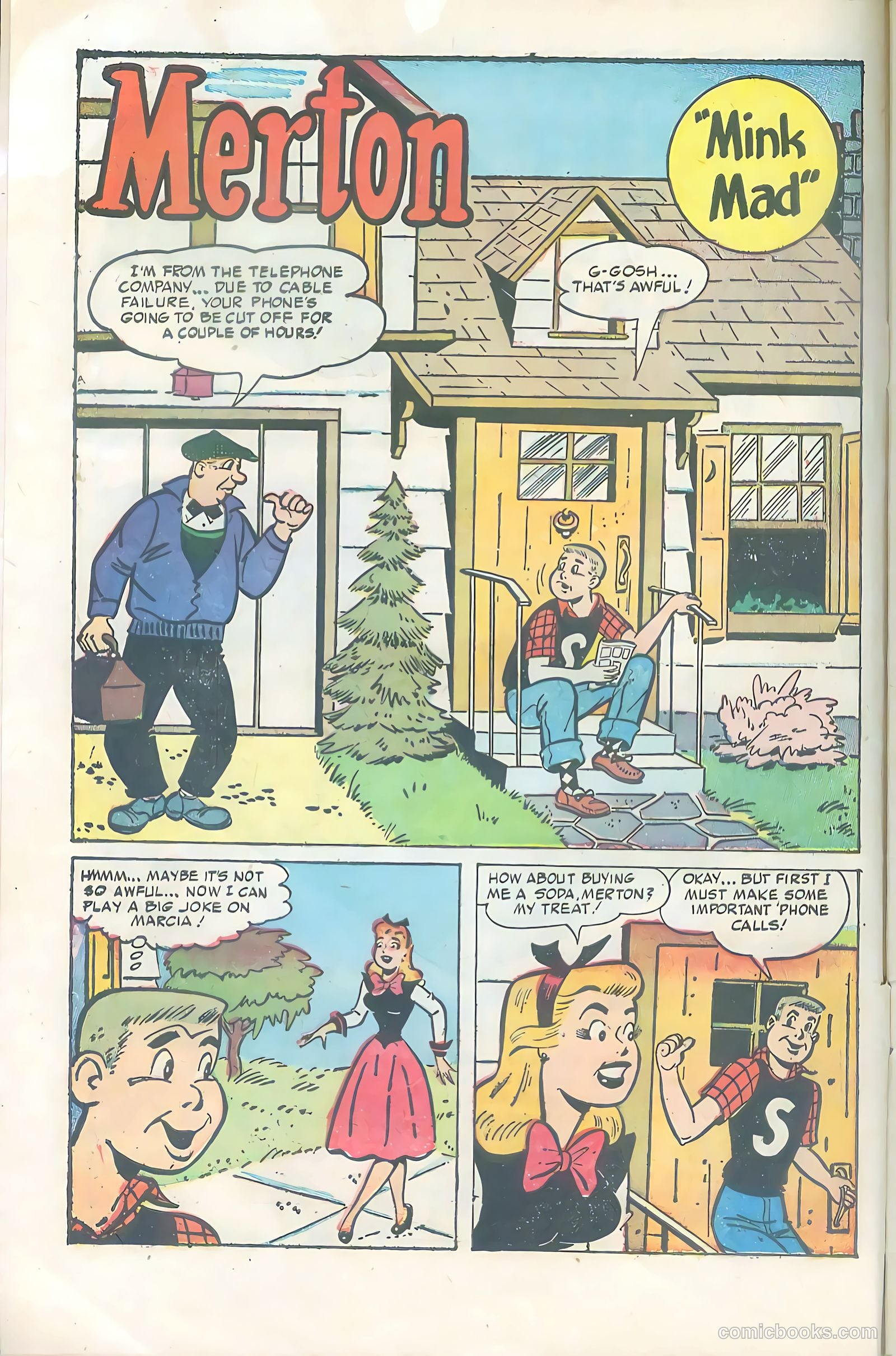 Meet Merton #4 (1954) — page 4 of 36