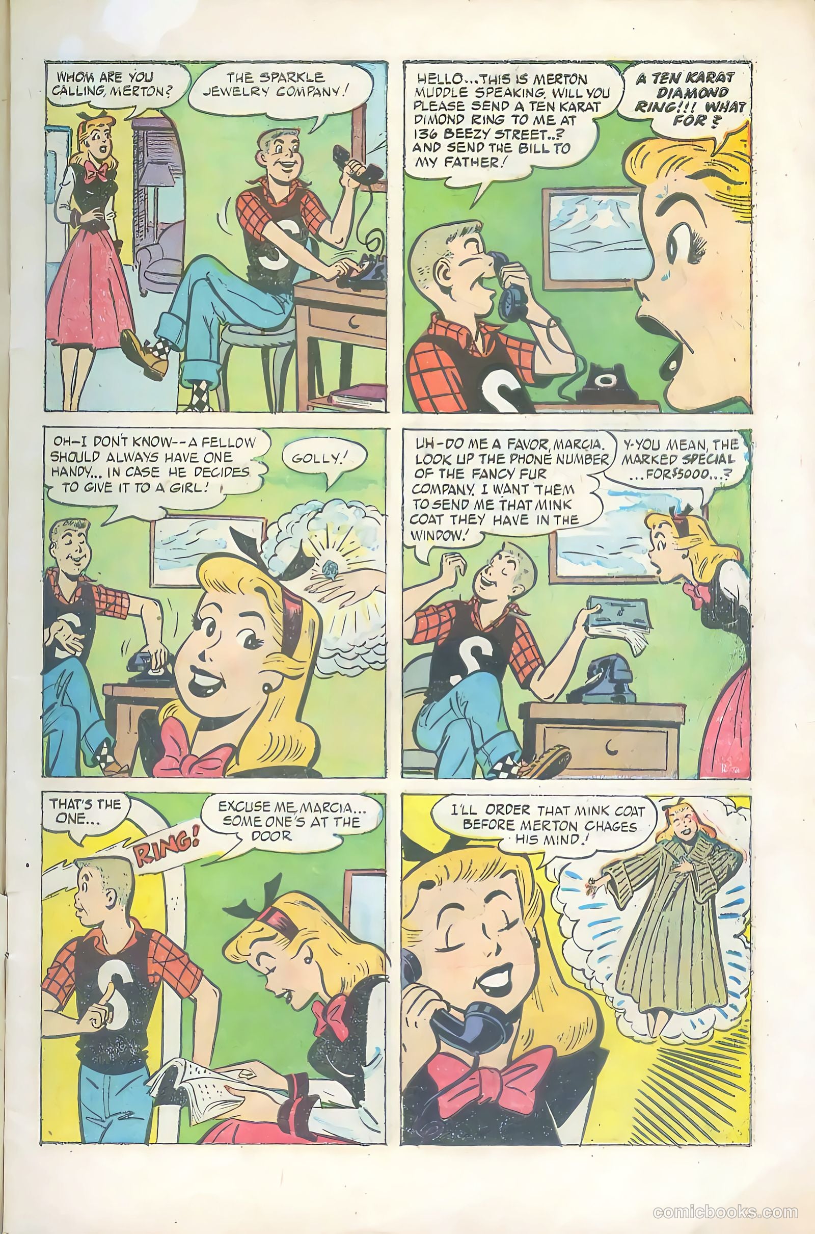Meet Merton #4 (1954) — page 5 of 36