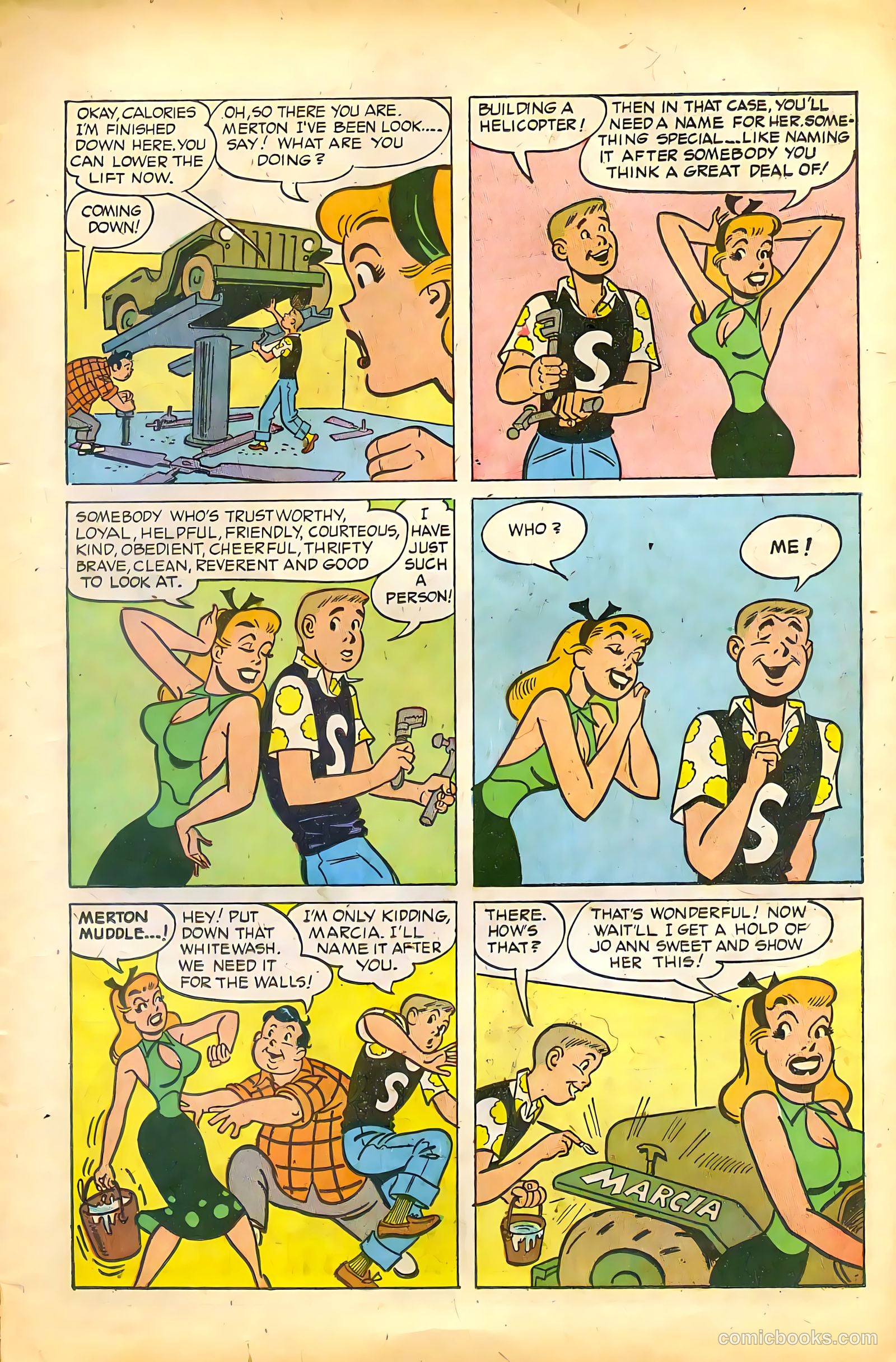 Meet Merton #9 (1958) — page 11 of 36