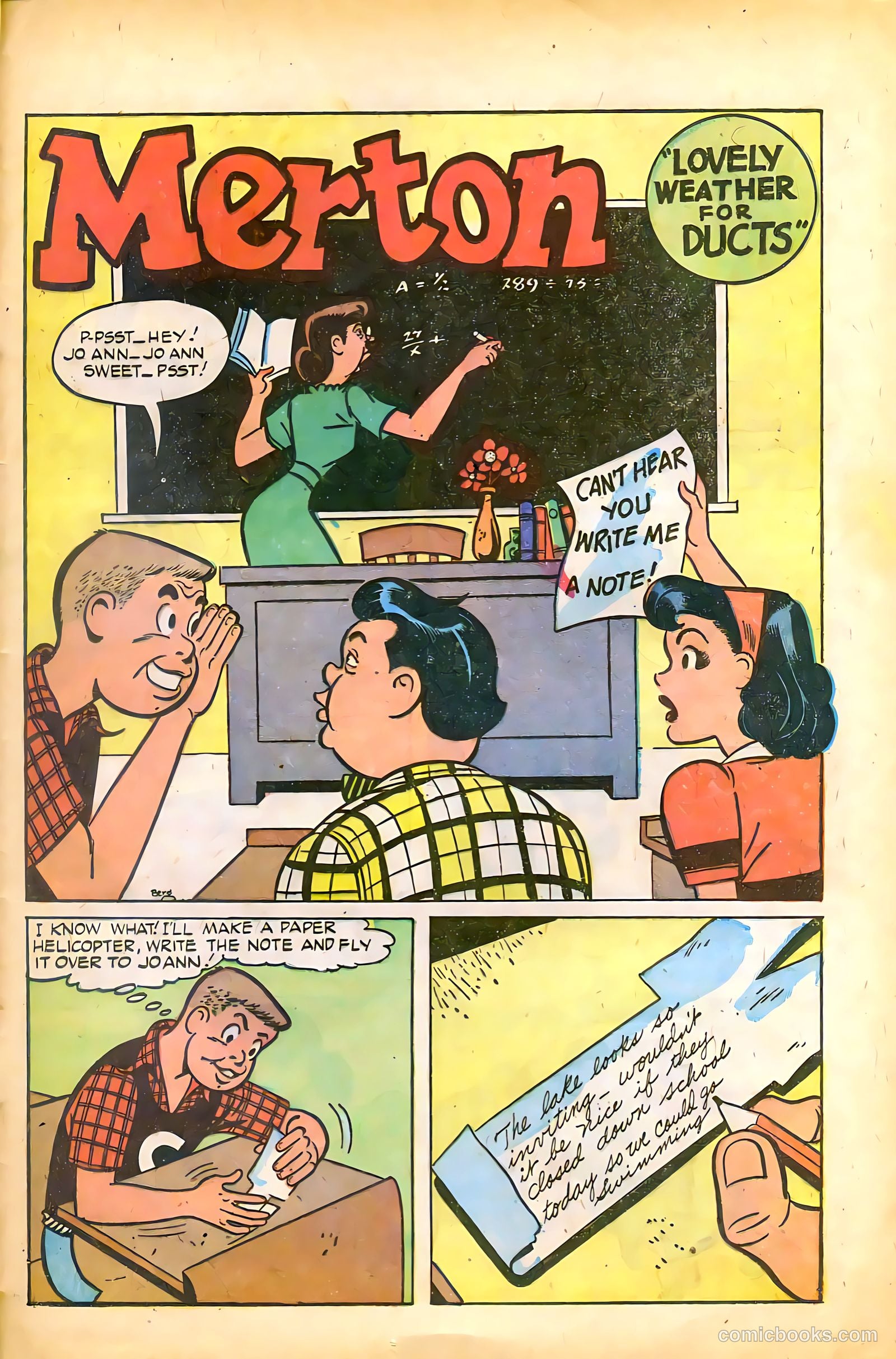 Meet Merton #9 (1958) — page 25 of 36