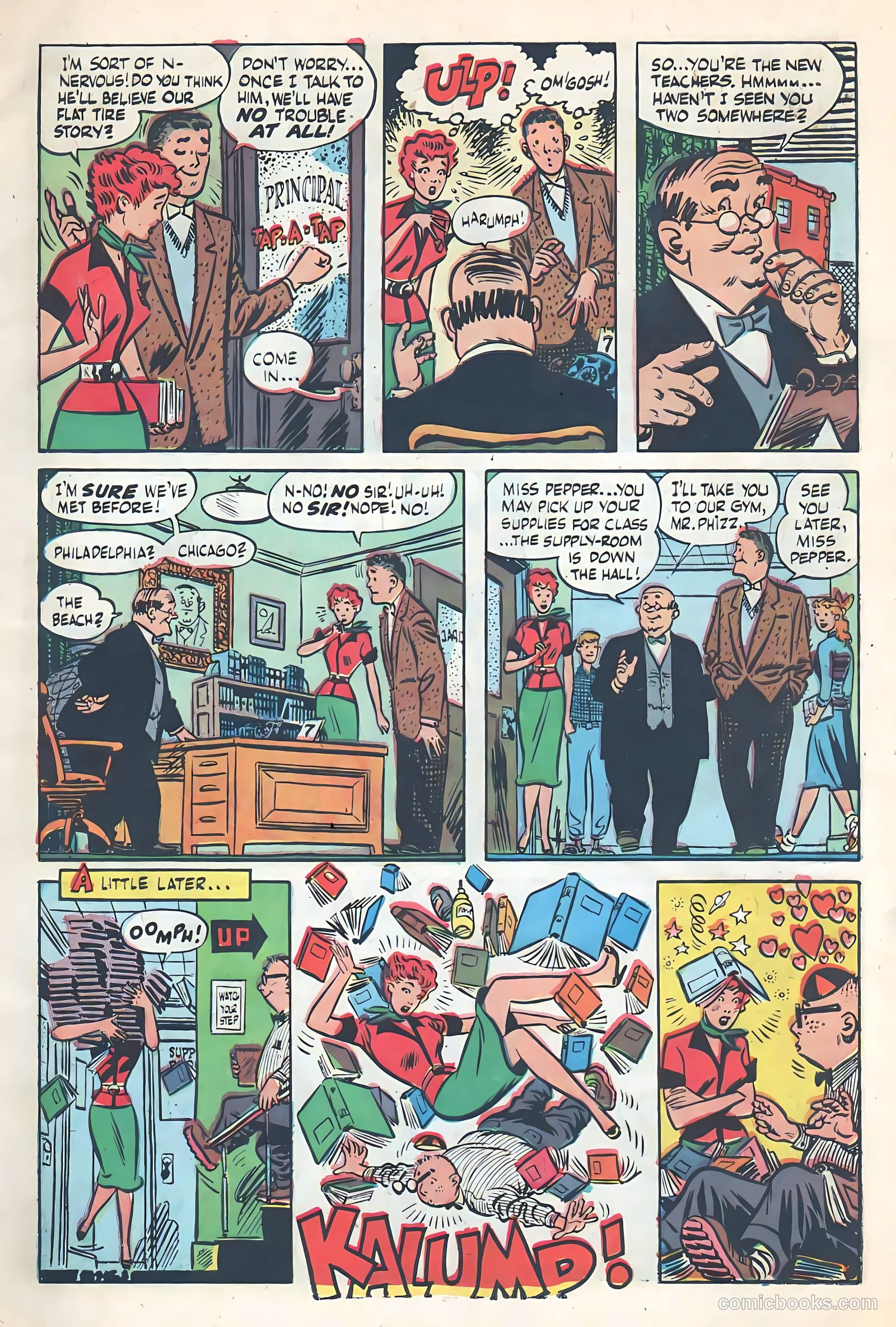 Meet Miss Pepper #5 (1954) — page 5 of 36
